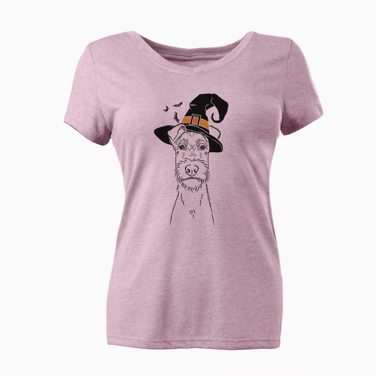 Witch Connor the Irish Terrier - Women's V-neck Shirt