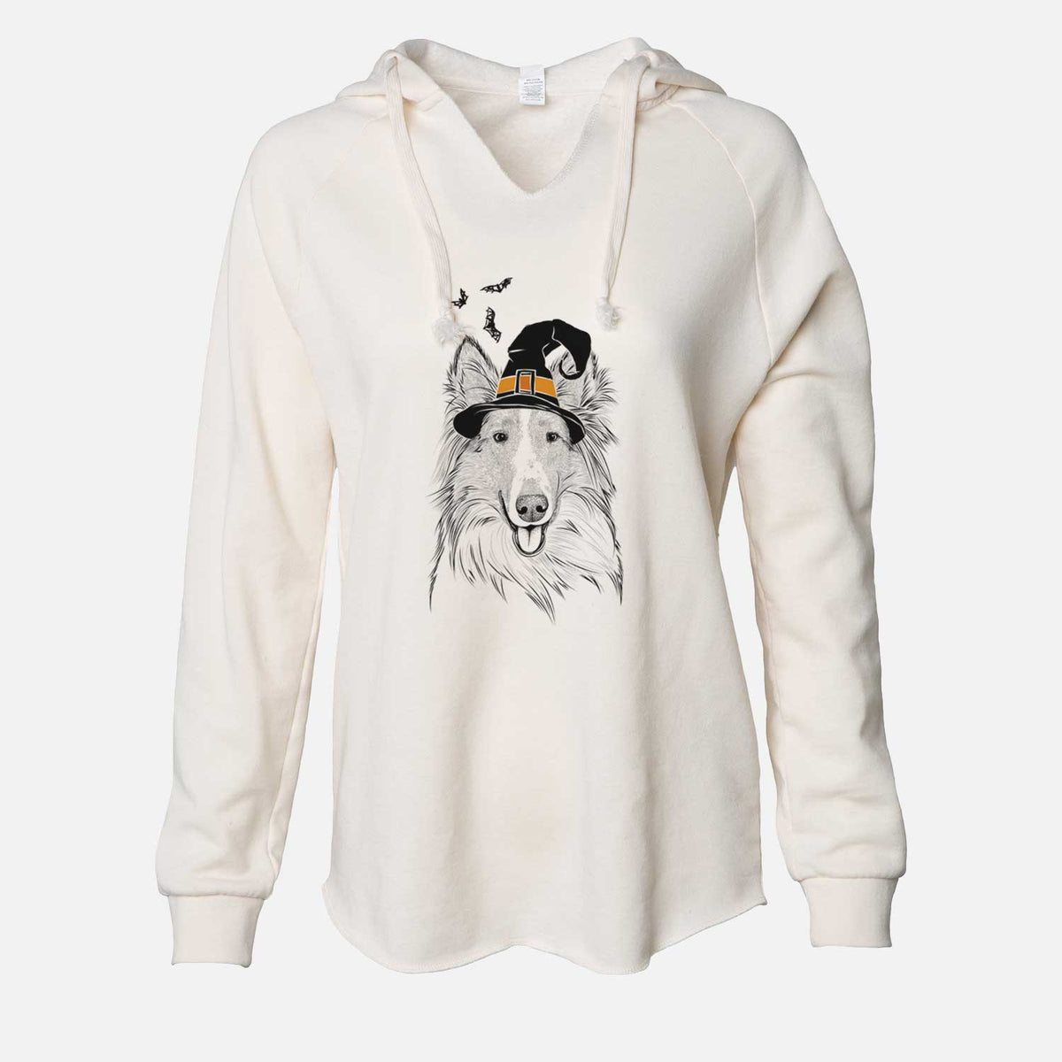 Witch Conrad the Rough Collie - Cali Wave Hooded Sweatshirt