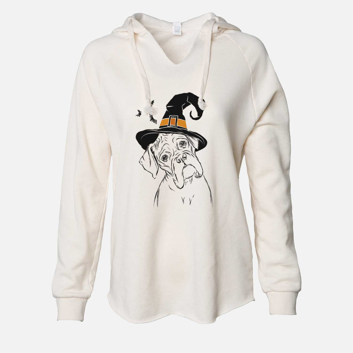 Witch Cooper the Boxer - Cali Wave Hooded Sweatshirt