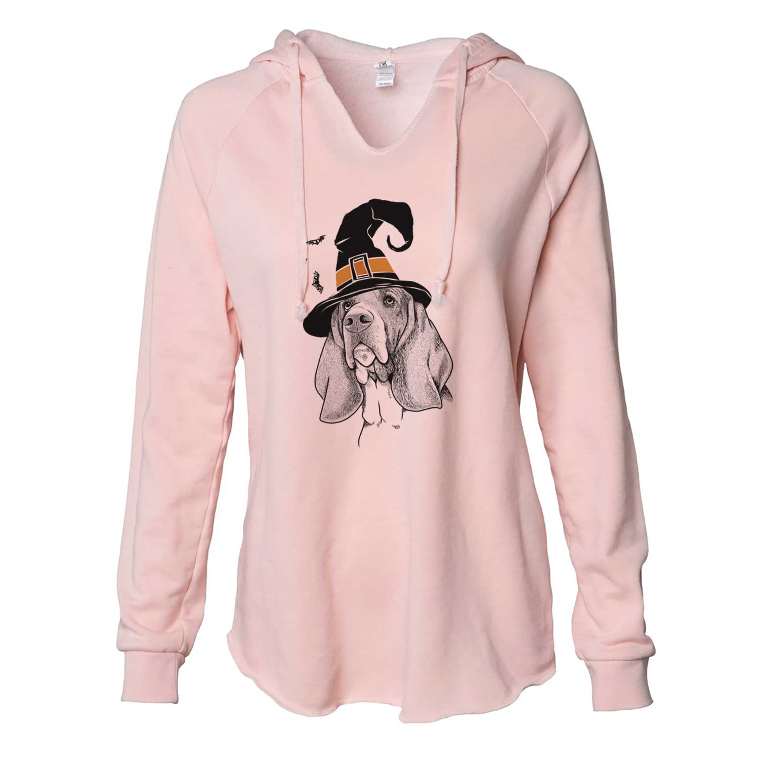 Witch Cooper the Basset Hound - Cali Wave Hooded Sweatshirt