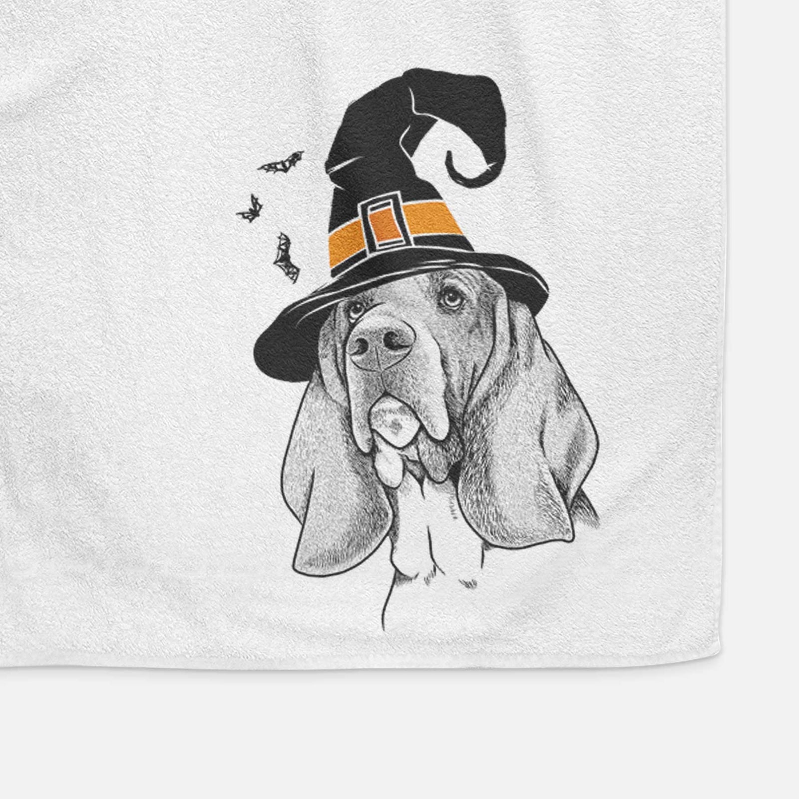 Cooper the Basset Hound Decorative Hand Towel