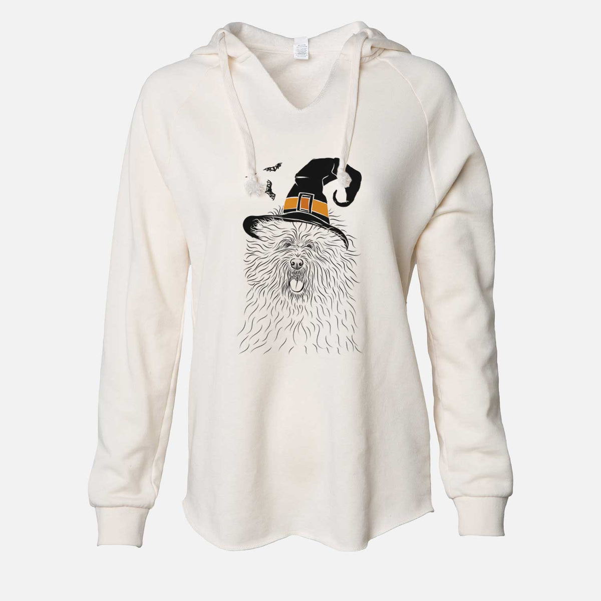 Witch Cozie the Old English Sheepdog - Cali Wave Hooded Sweatshirt