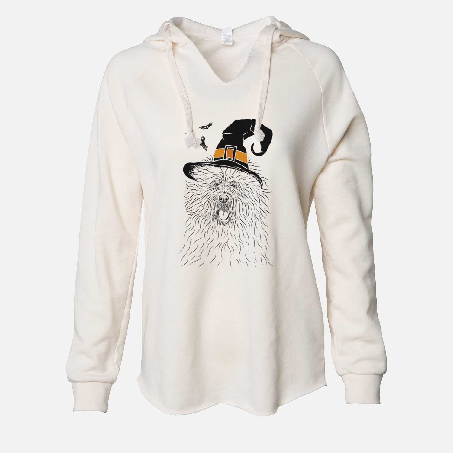 Witch Cozie the Old English Sheepdog - Cali Wave Hooded Sweatshirt