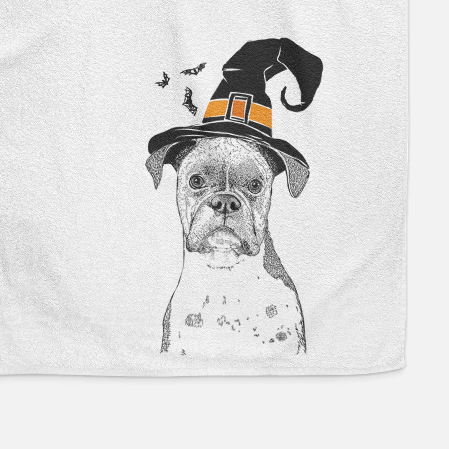 Daisy the Boxer Decorative Hand Towel