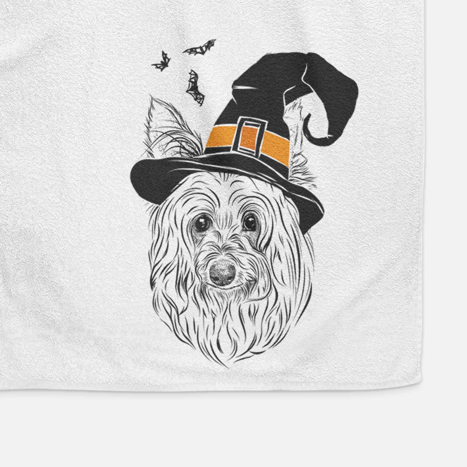 Daisy May the Silky Terrier Decorative Hand Towel