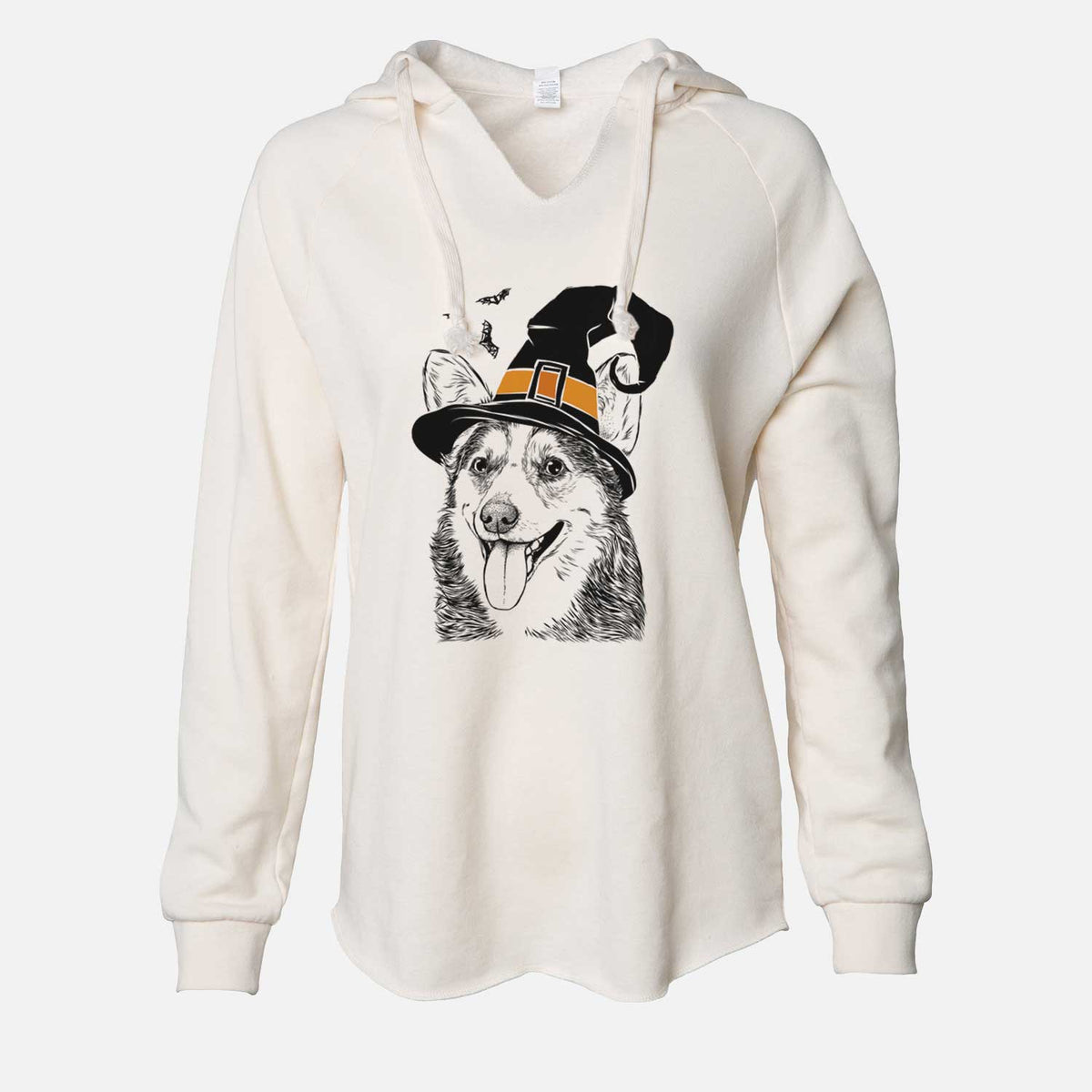 Witch Darma the Corgi - Cali Wave Hooded Sweatshirt