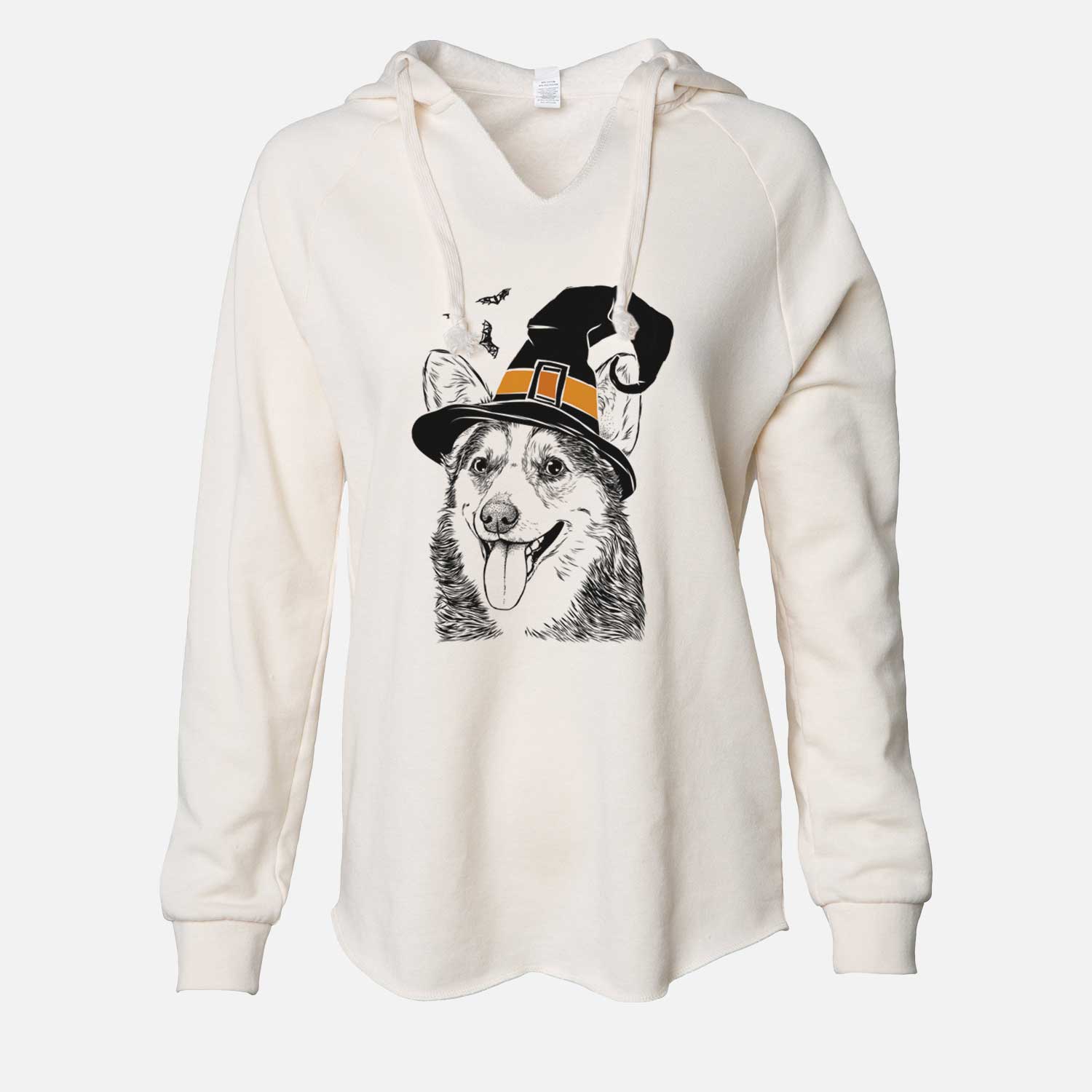Witch Darma the Corgi - Cali Wave Hooded Sweatshirt