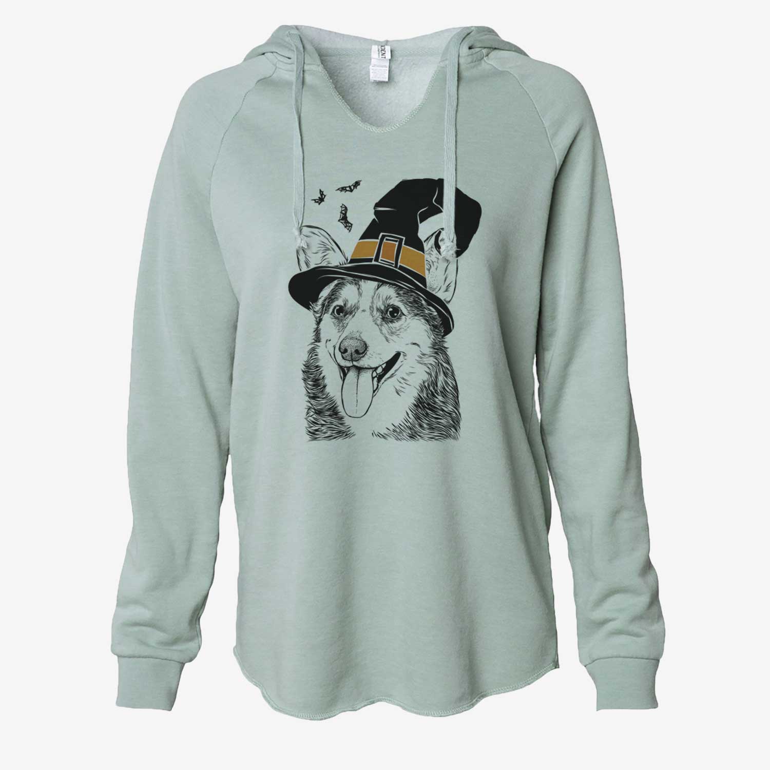 Witch Darma the Corgi - Cali Wave Hooded Sweatshirt