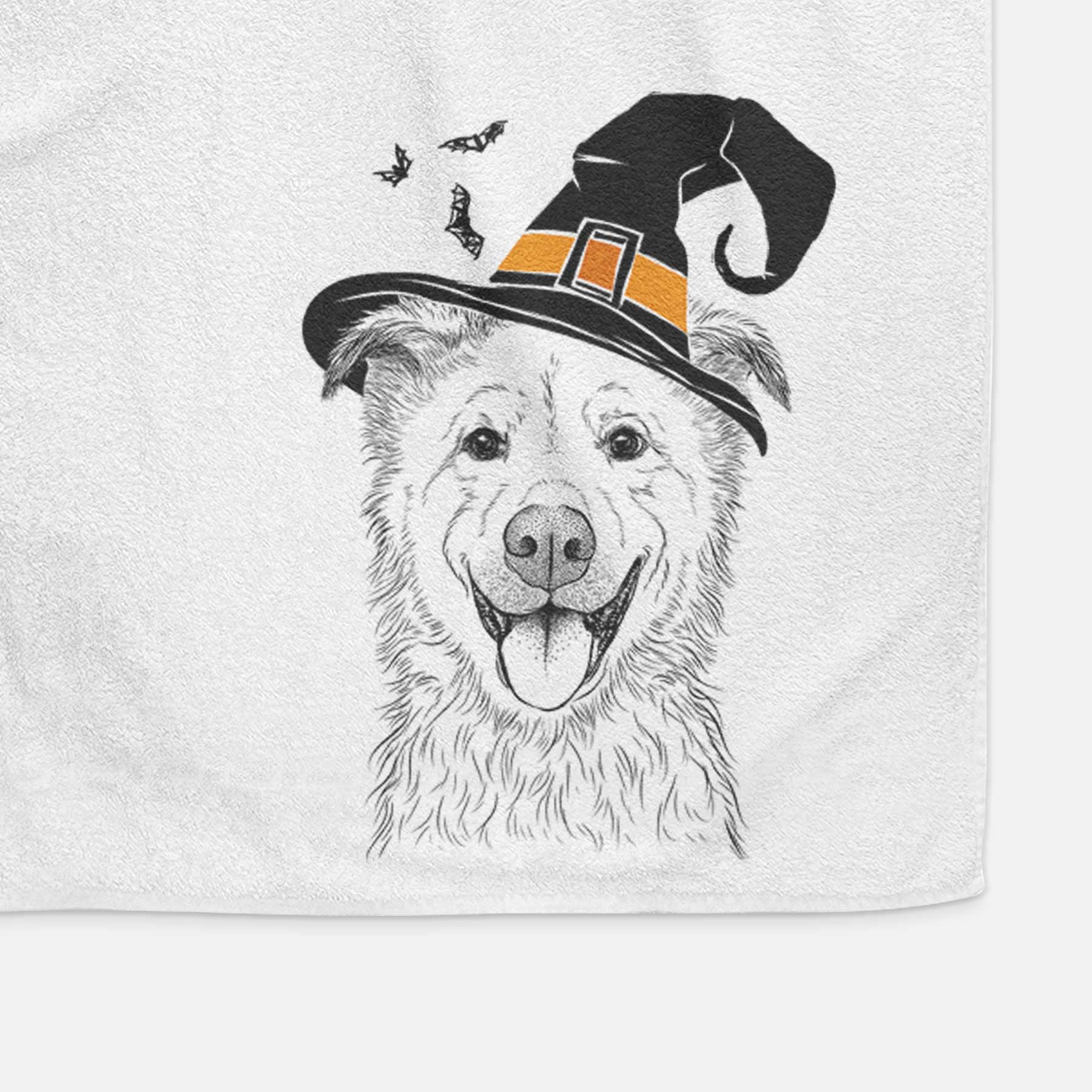 Dawson the Mixed Breed Decorative Hand Towel