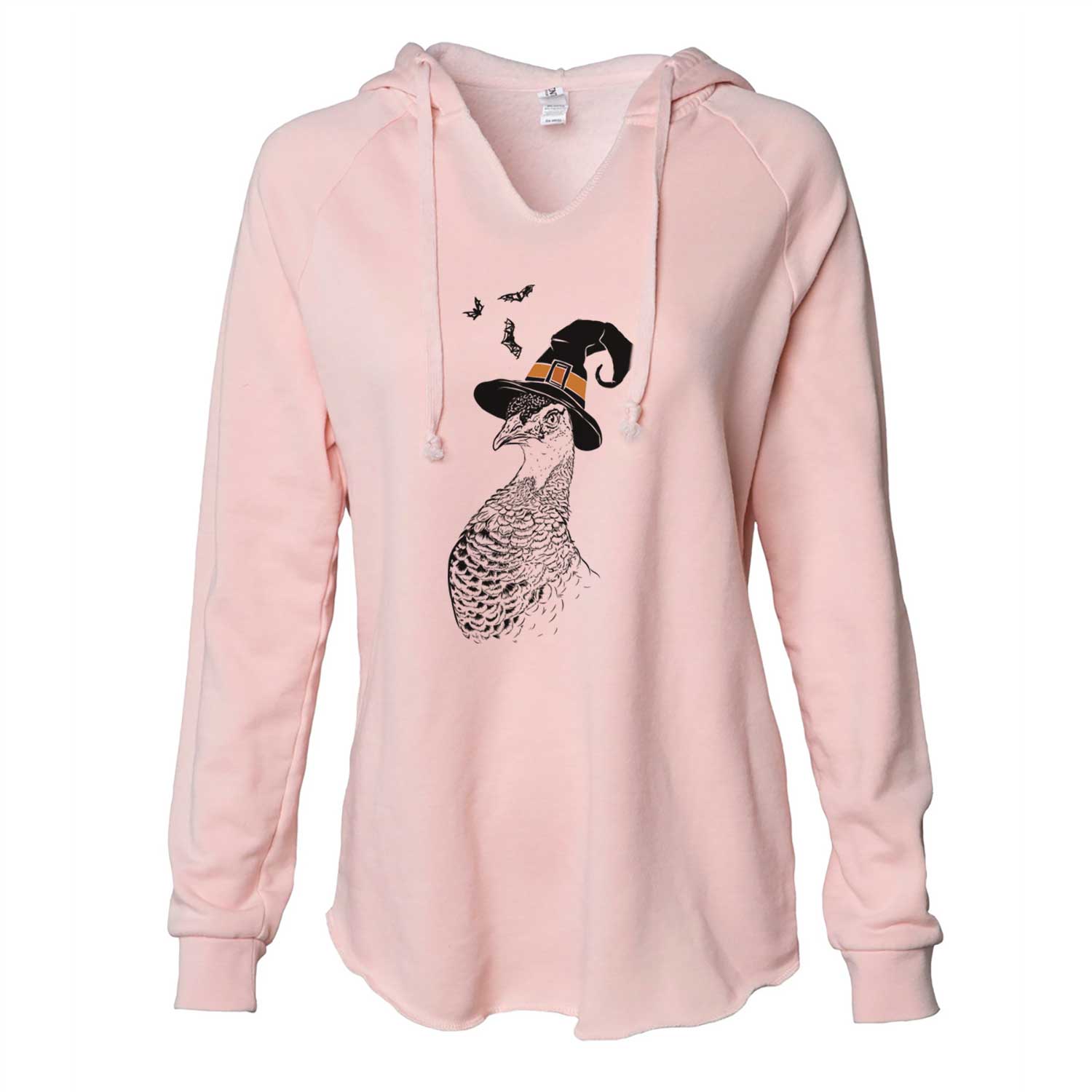Witch Dee the Peahen - Cali Wave Hooded Sweatshirt