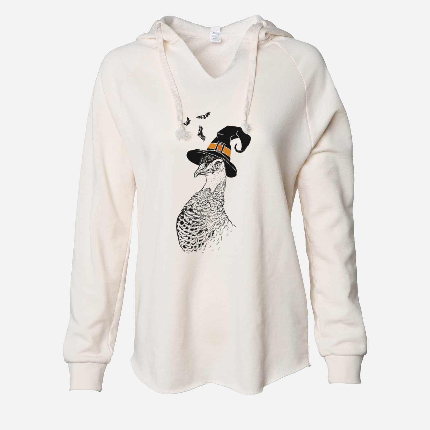 Witch Dee the Peahen - Cali Wave Hooded Sweatshirt