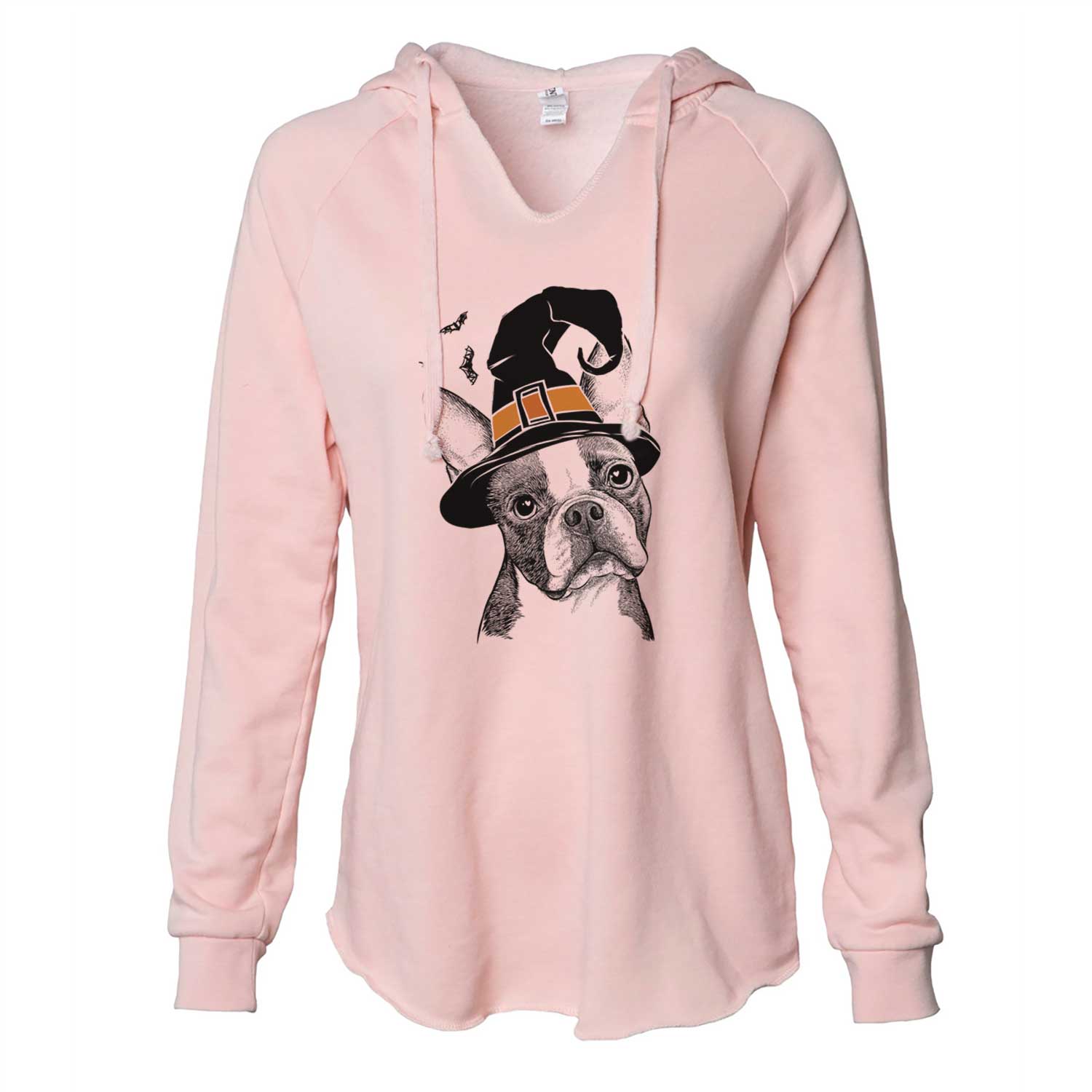 Witch Dee Dee the Boston Terrier - Cali Wave Hooded Sweatshirt