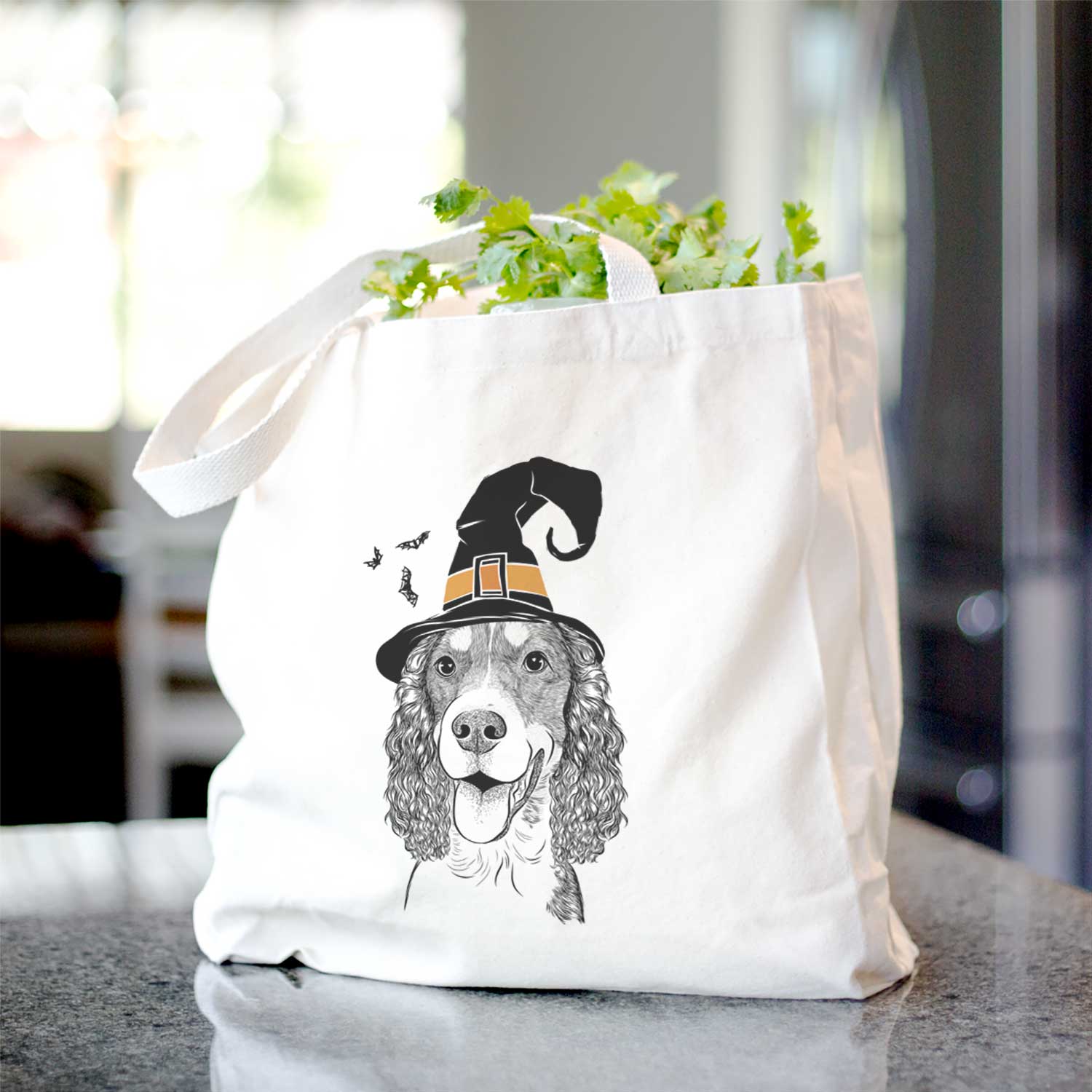 Delilah the English Springer Spaniel - Tote Bag