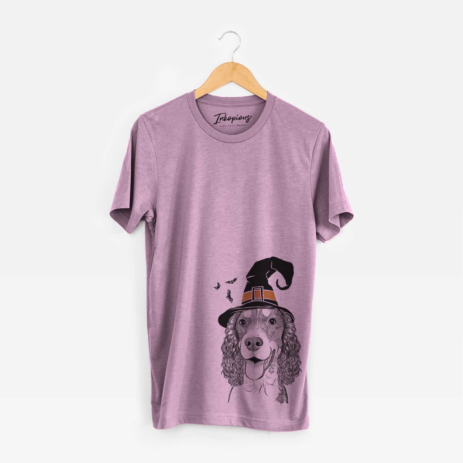 Witch Delilah the English Springer Spaniel - Unisex Crewneck