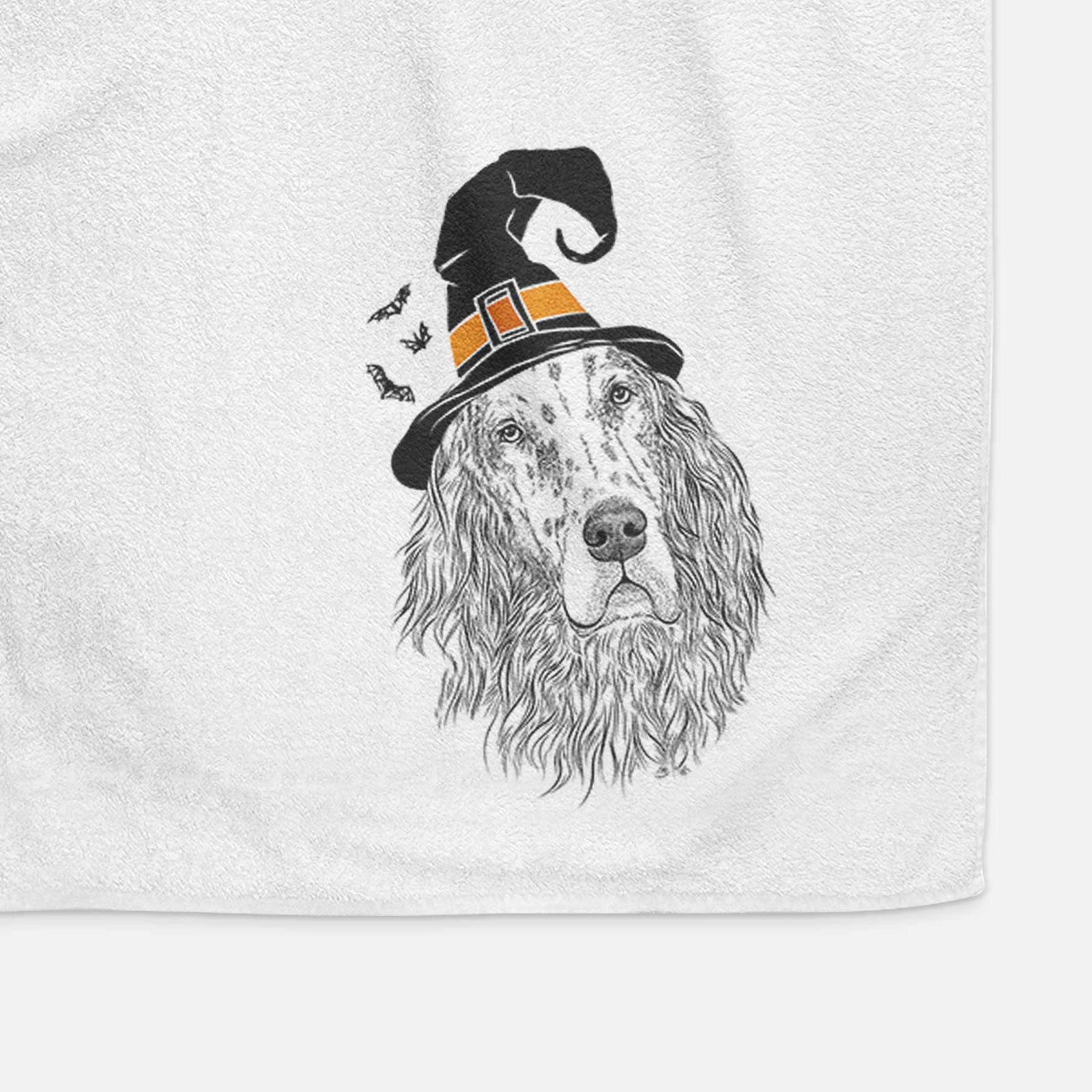 Dexter the English Setter Decorative Hand Towel