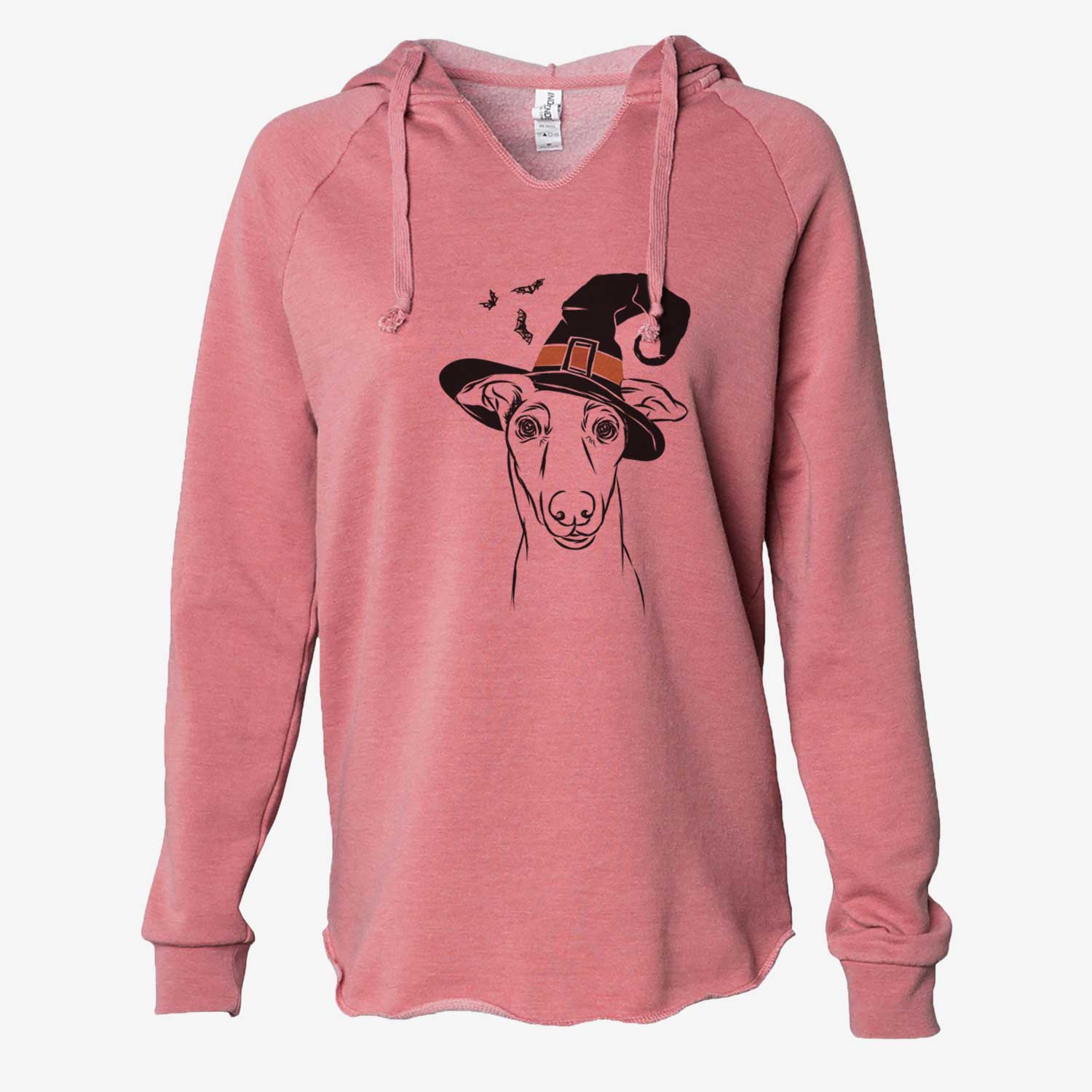 Witch Diva the Greyhound - Cali Wave Hooded Sweatshirt