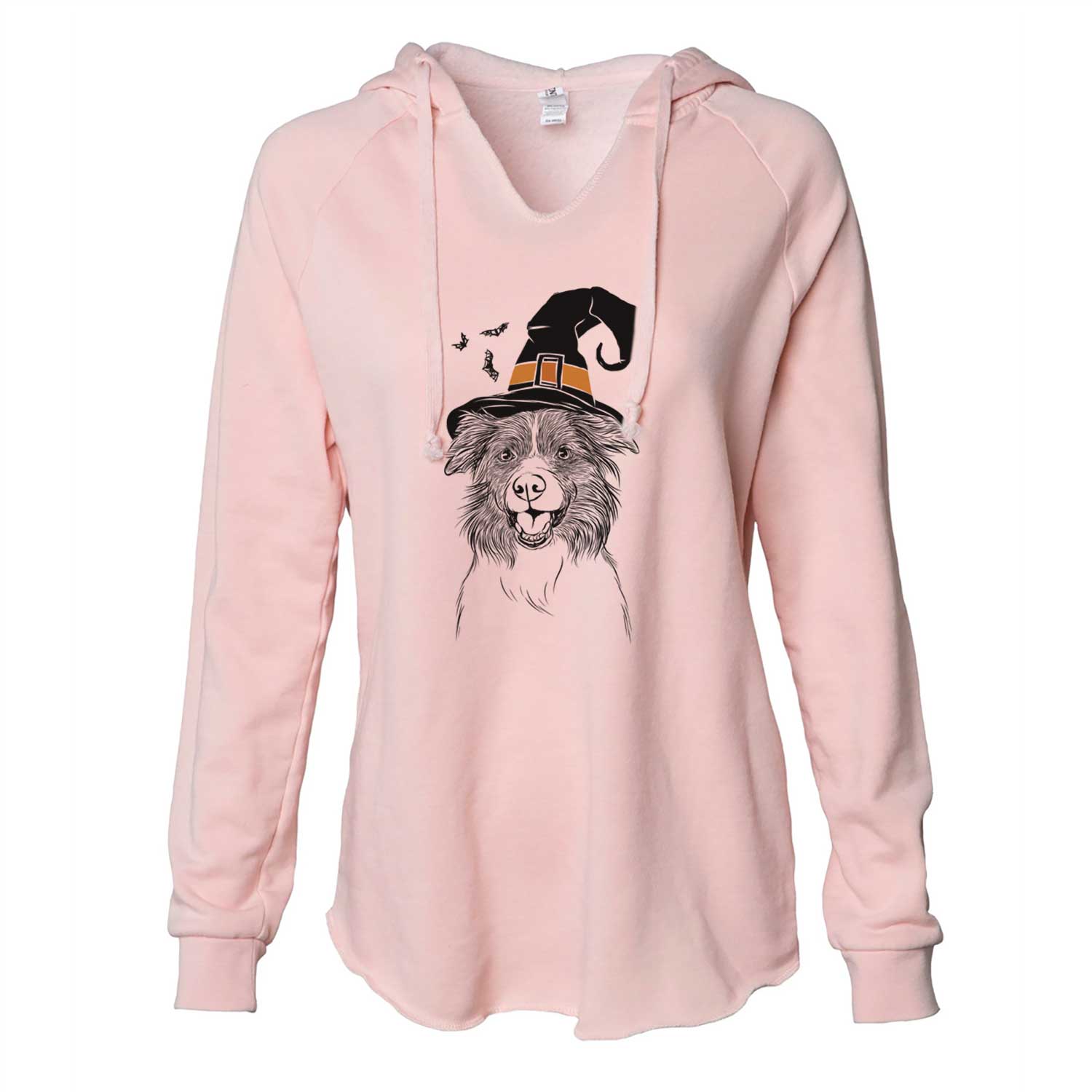 Witch Dizzy the Border Collie - Cali Wave Hooded Sweatshirt