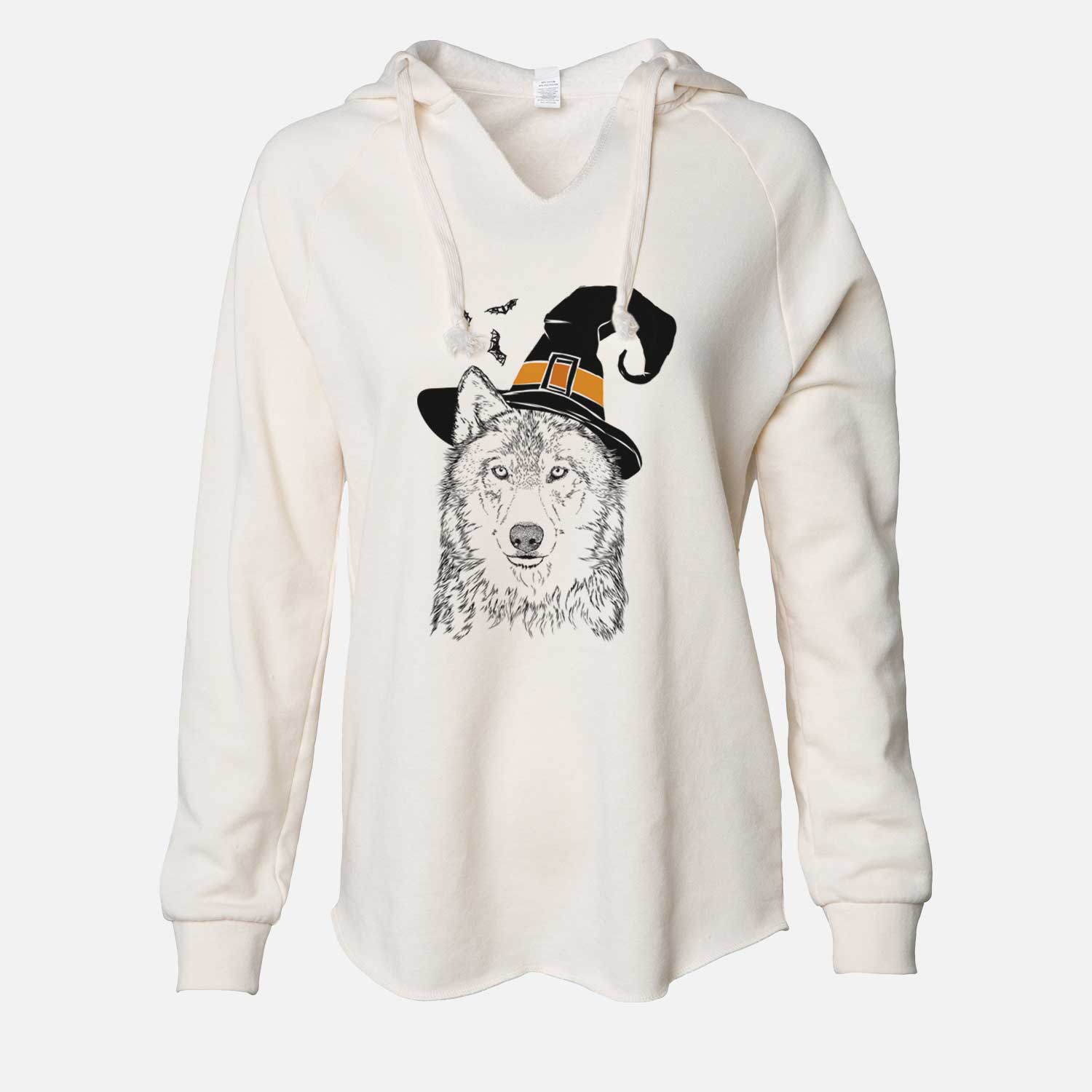 Witch Django the Grey Wolf - Cali Wave Hooded Sweatshirt