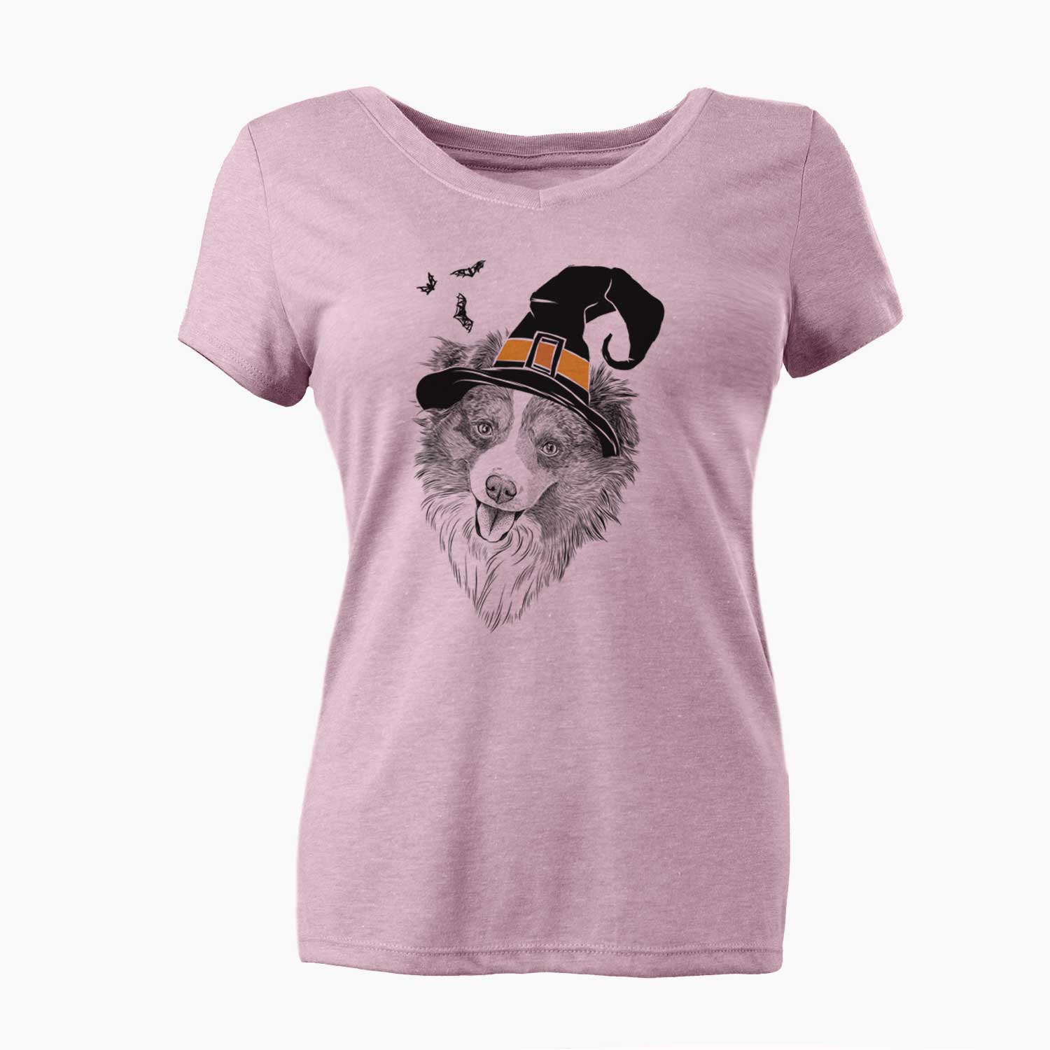 Witch Doc the Mini Aussie - Women's V-neck Shirt