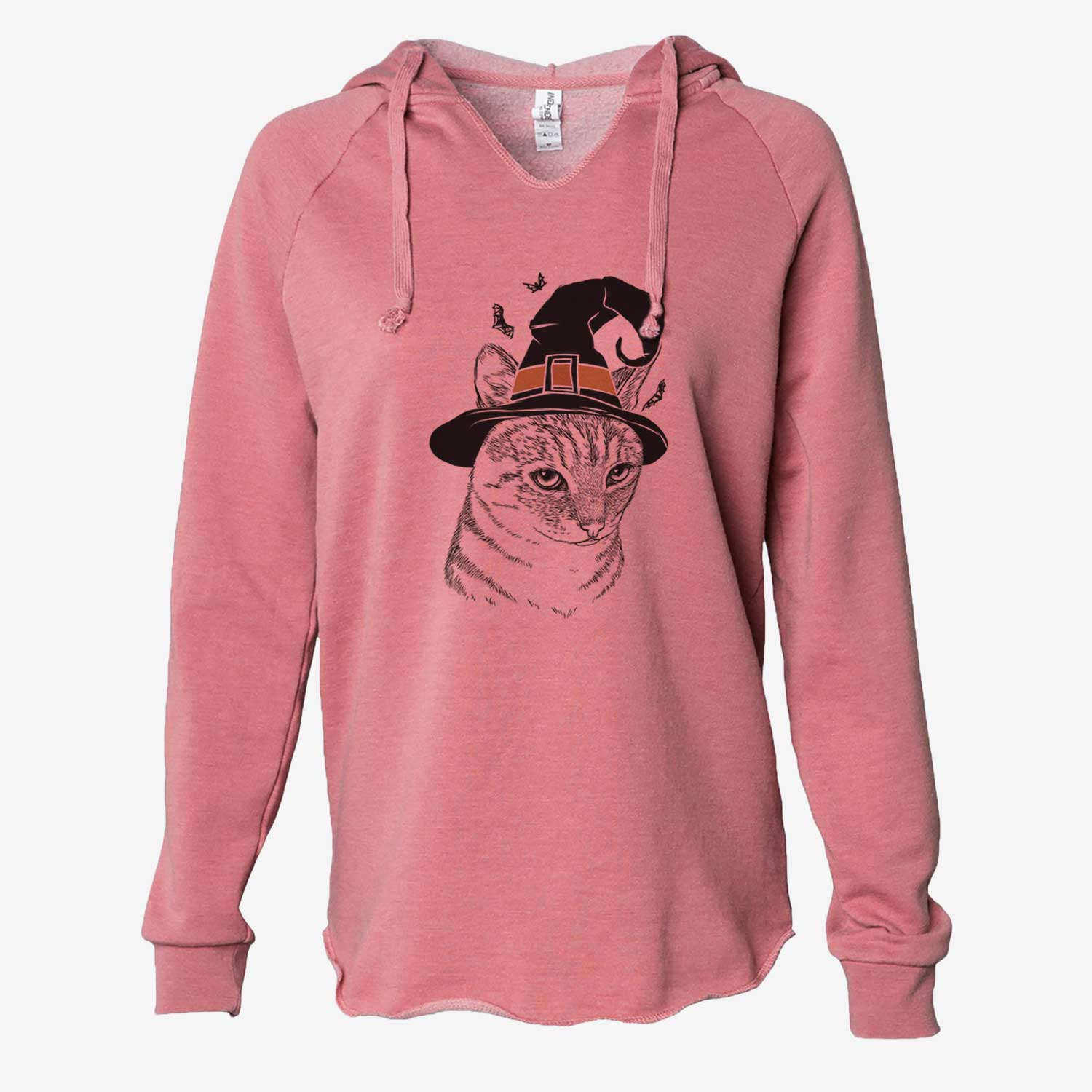 Witch Dora the Tabby Cat - Cali Wave Hooded Sweatshirt