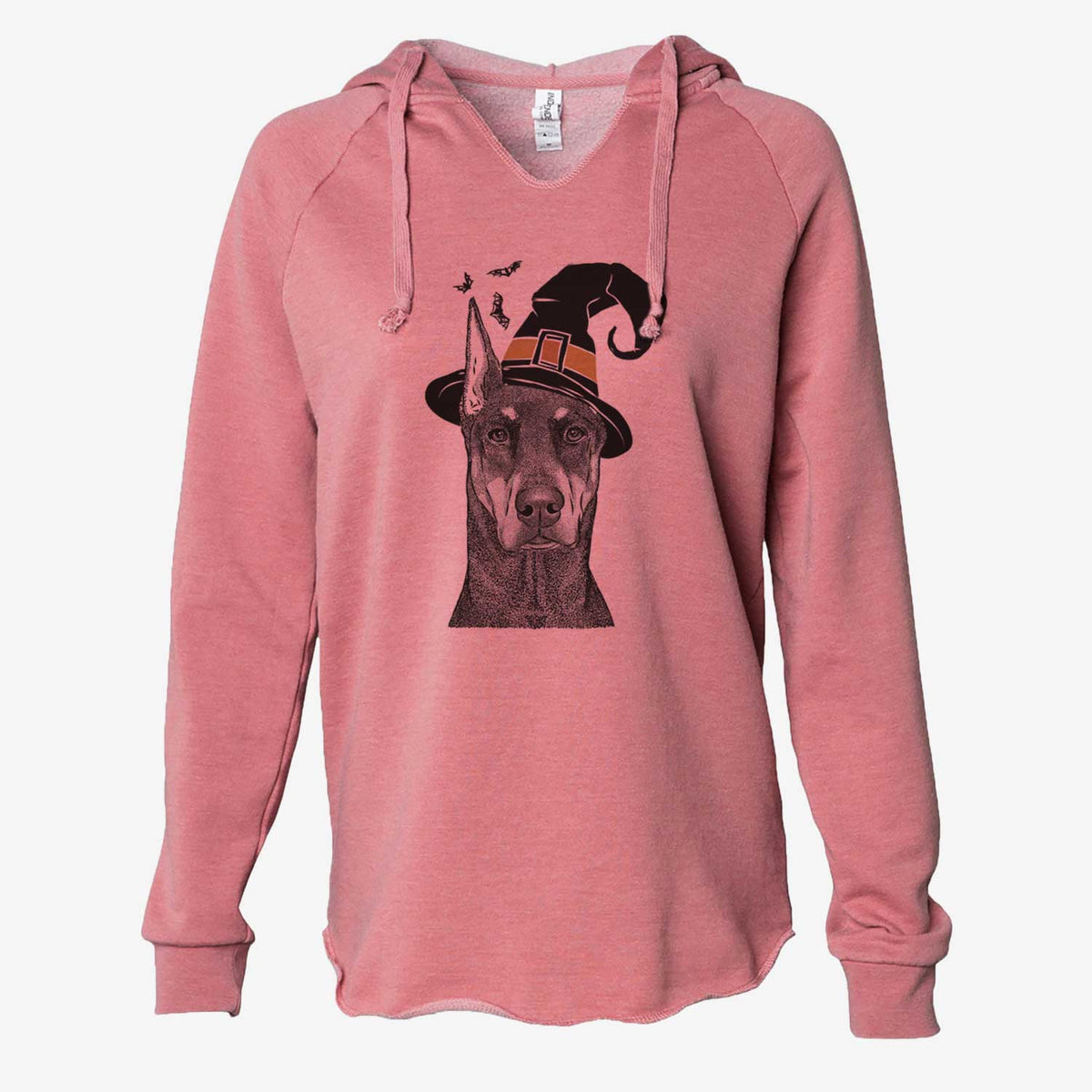 Witch Drake the Doberman Pinscher - Cali Wave Hooded Sweatshirt