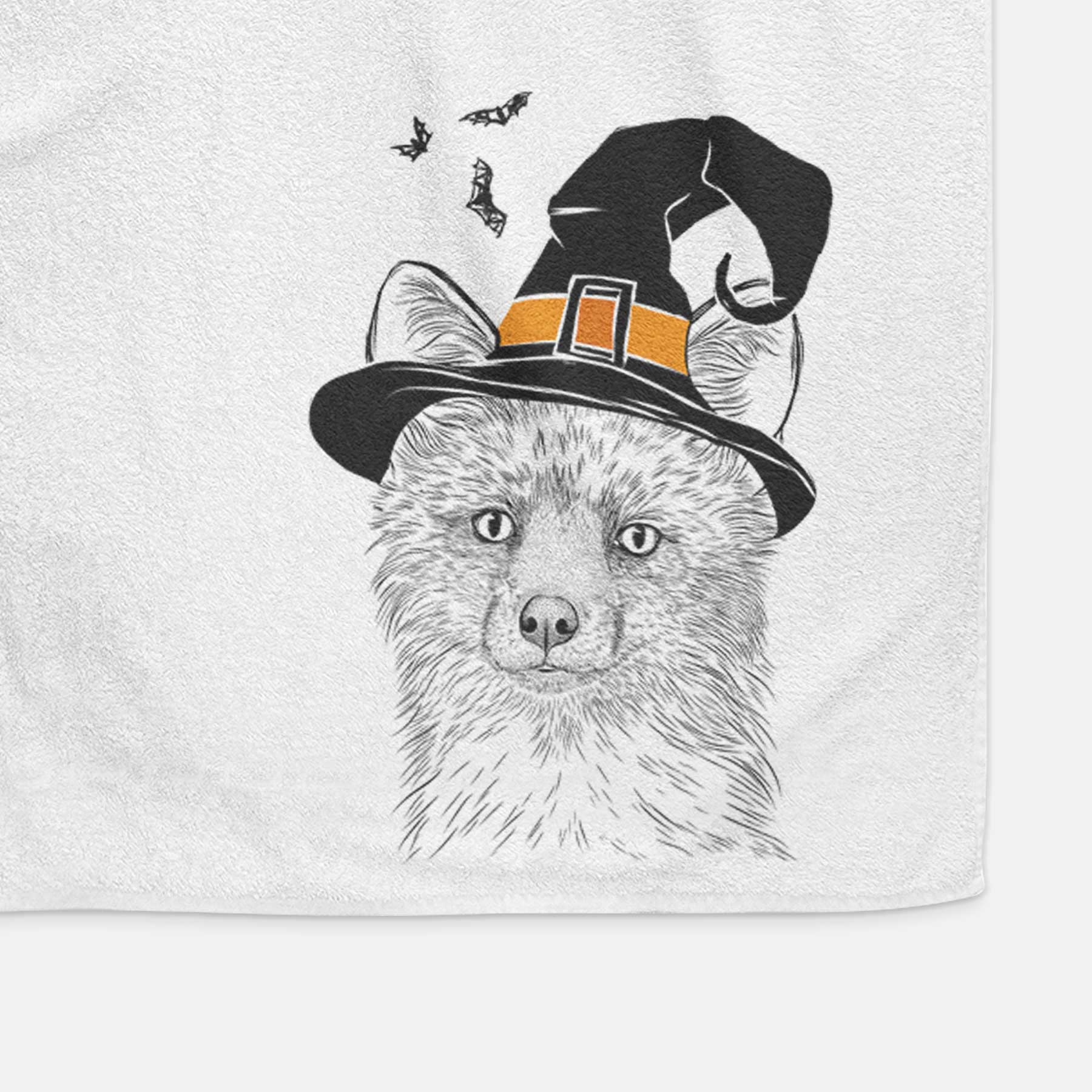 Drax the Red Fox Decorative Hand Towel