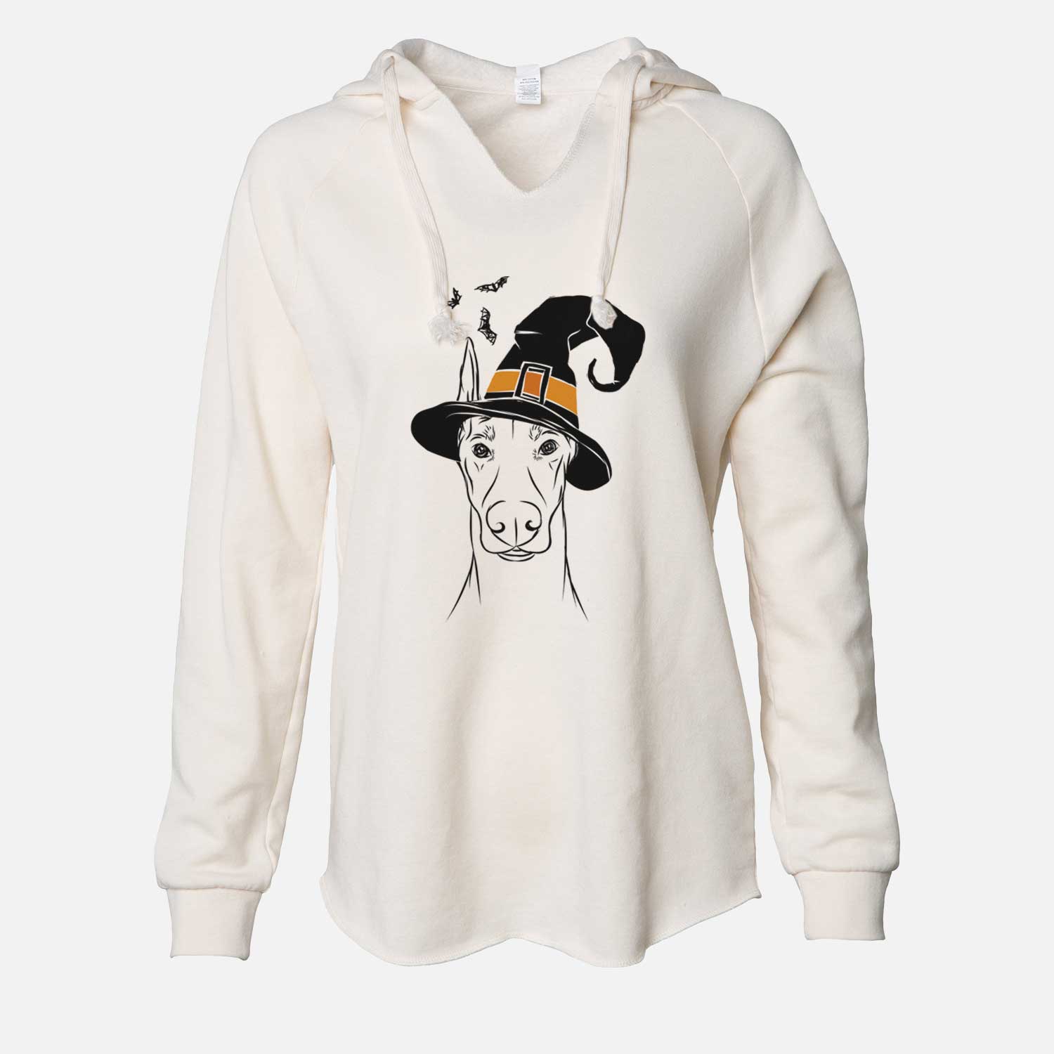 Witch Duke the Doberman Pinscher - Cali Wave Hooded Sweatshirt