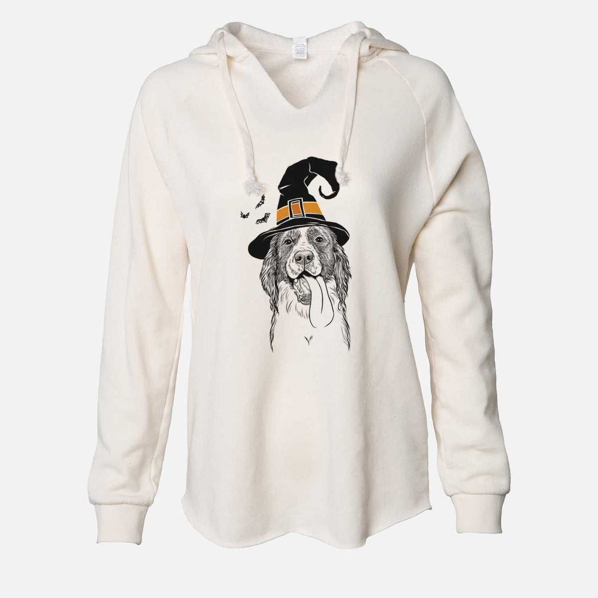 Witch Duke the English Springer Spaniel - Cali Wave Hooded Sweatshirt