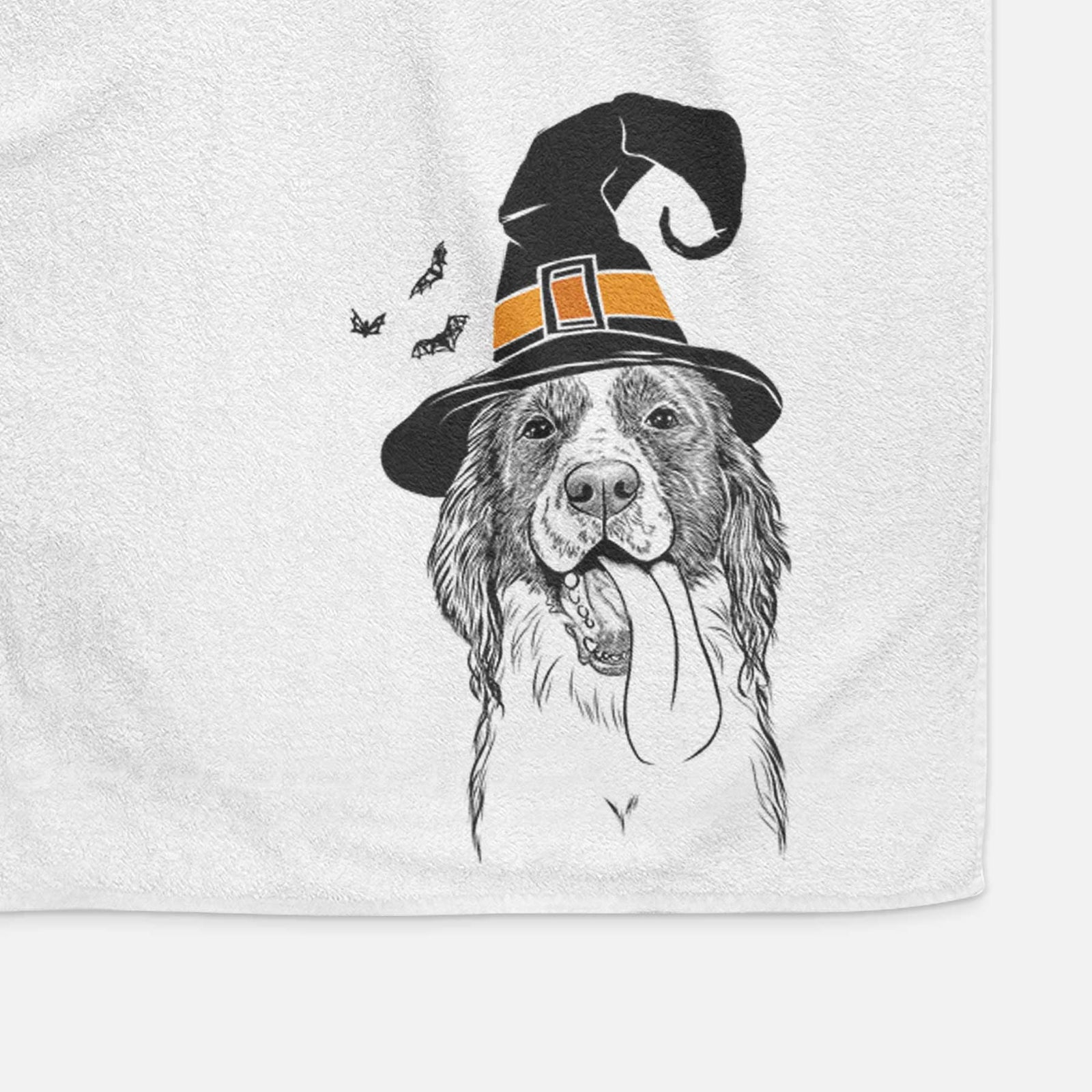 Duke the English Springer Spaniel Decorative Hand Towel