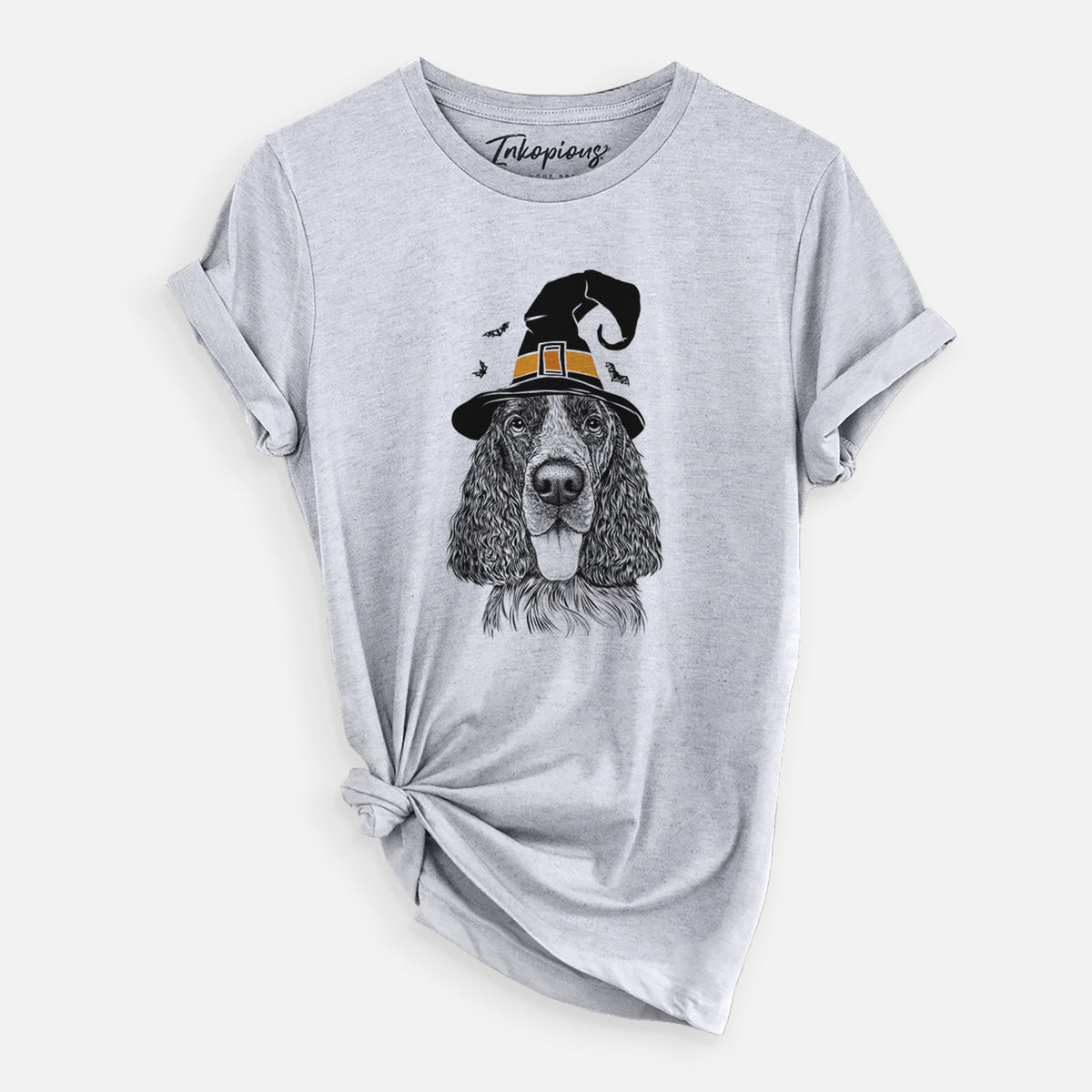 Witch Duke the English Springer Spaniel - Unisex Crewneck