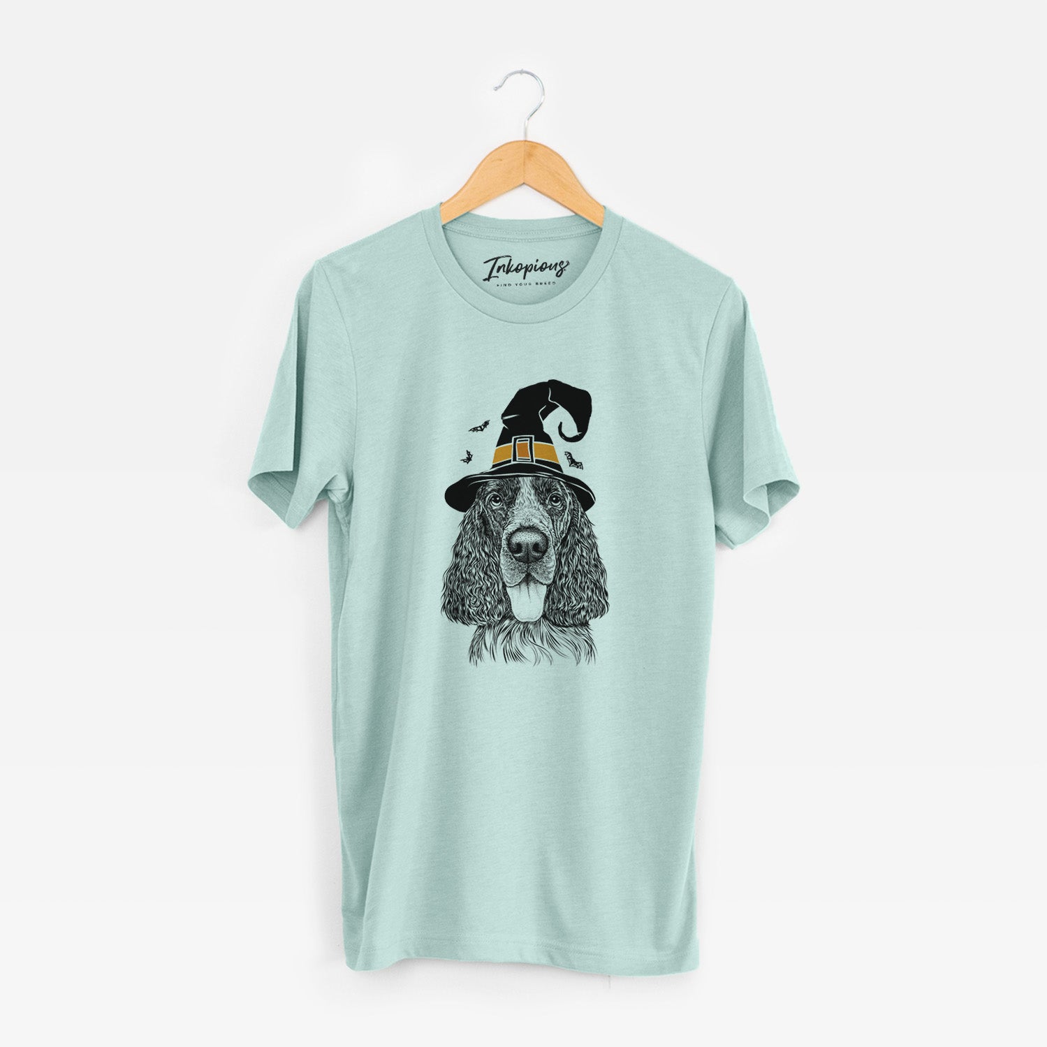 Witch Duke the English Springer Spaniel - Unisex Crewneck