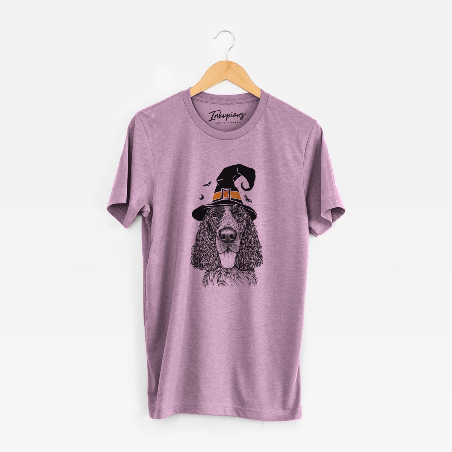 Witch Duke the English Springer Spaniel - Unisex Crewneck