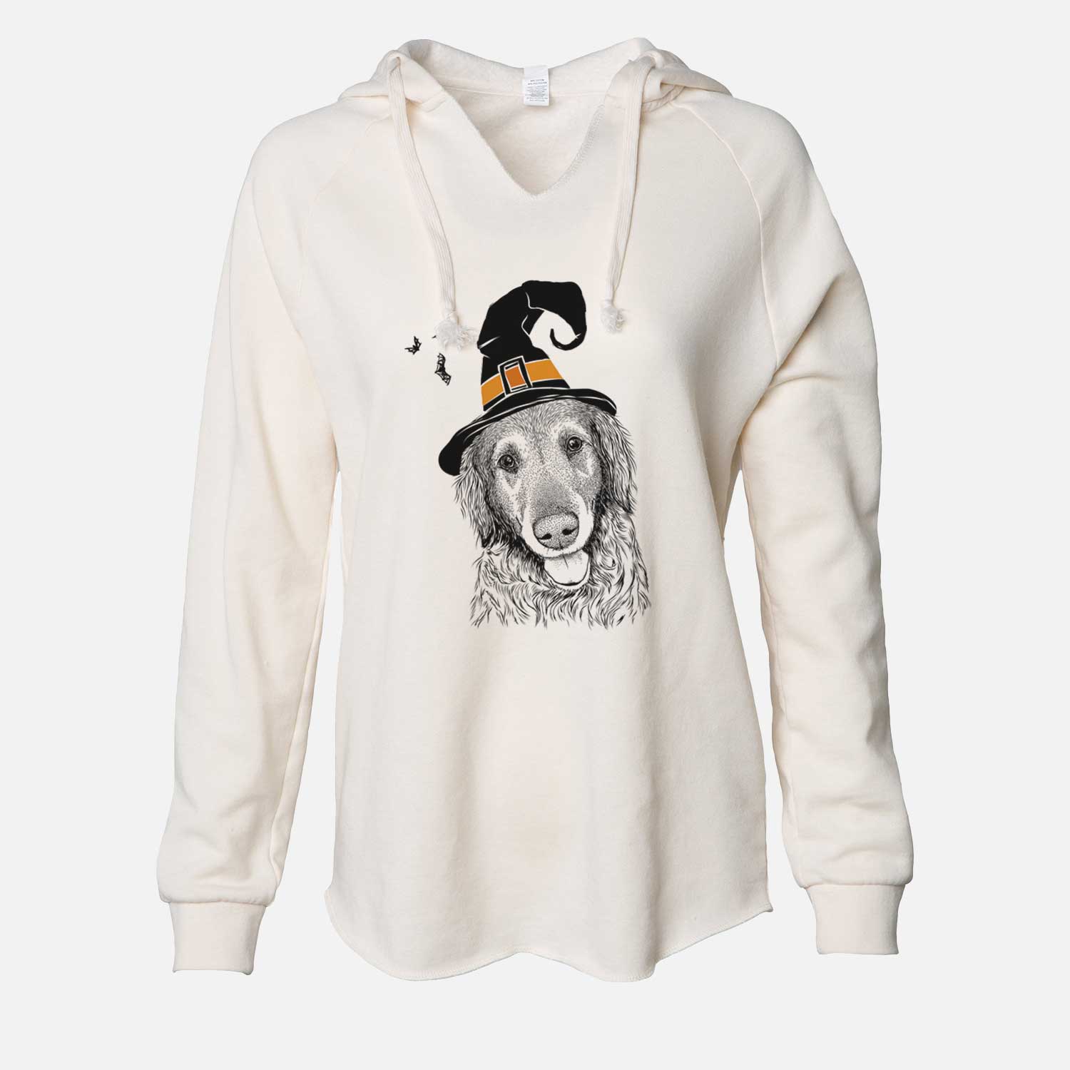 Witch Duncan the Golden Retriever - Cali Wave Hooded Sweatshirt