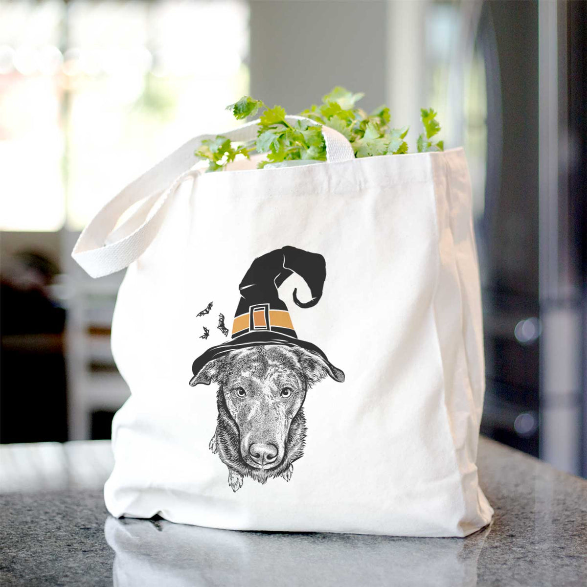 Echo the Pitbull Beagle Mix - Tote Bag