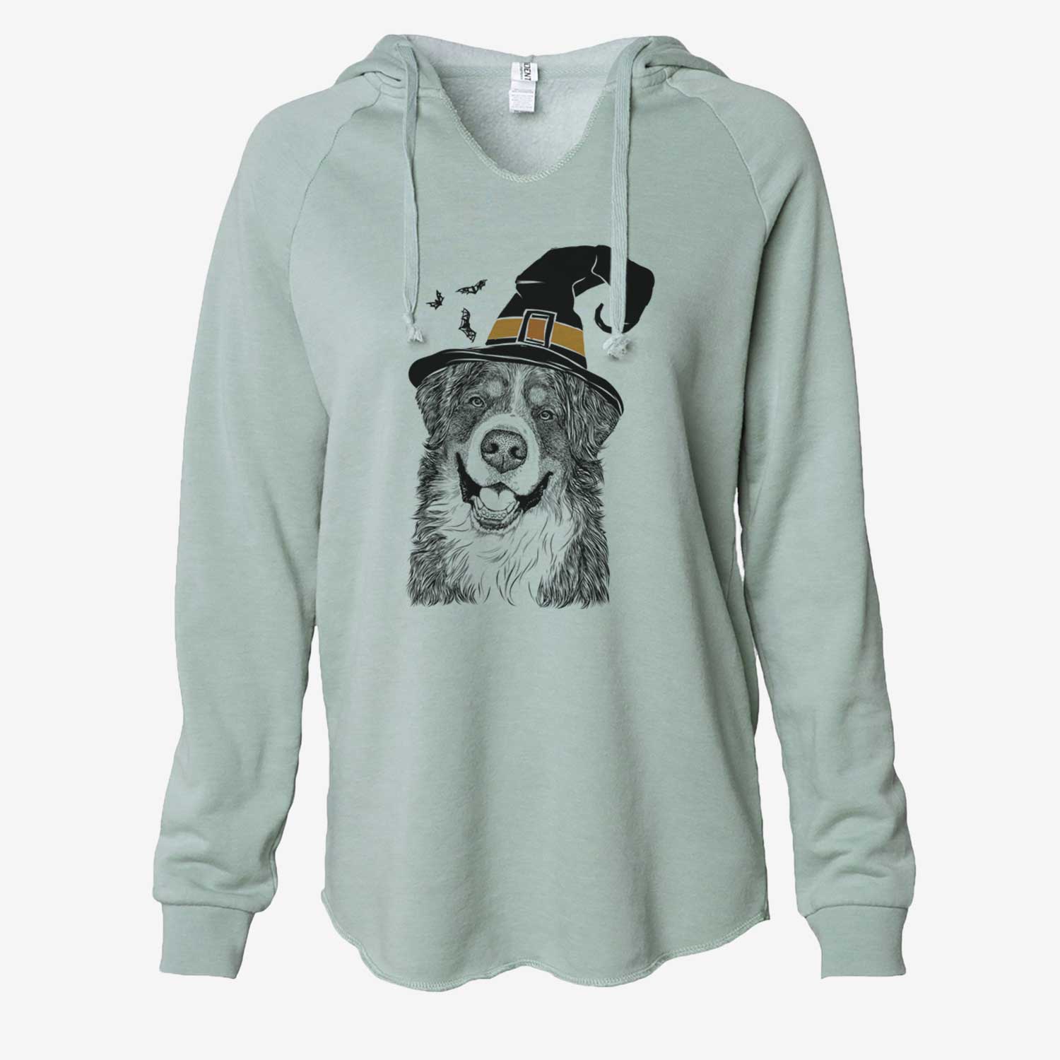 Witch Eiger the Bernese Mountain Dog - Cali Wave Hooded Sweatshirt