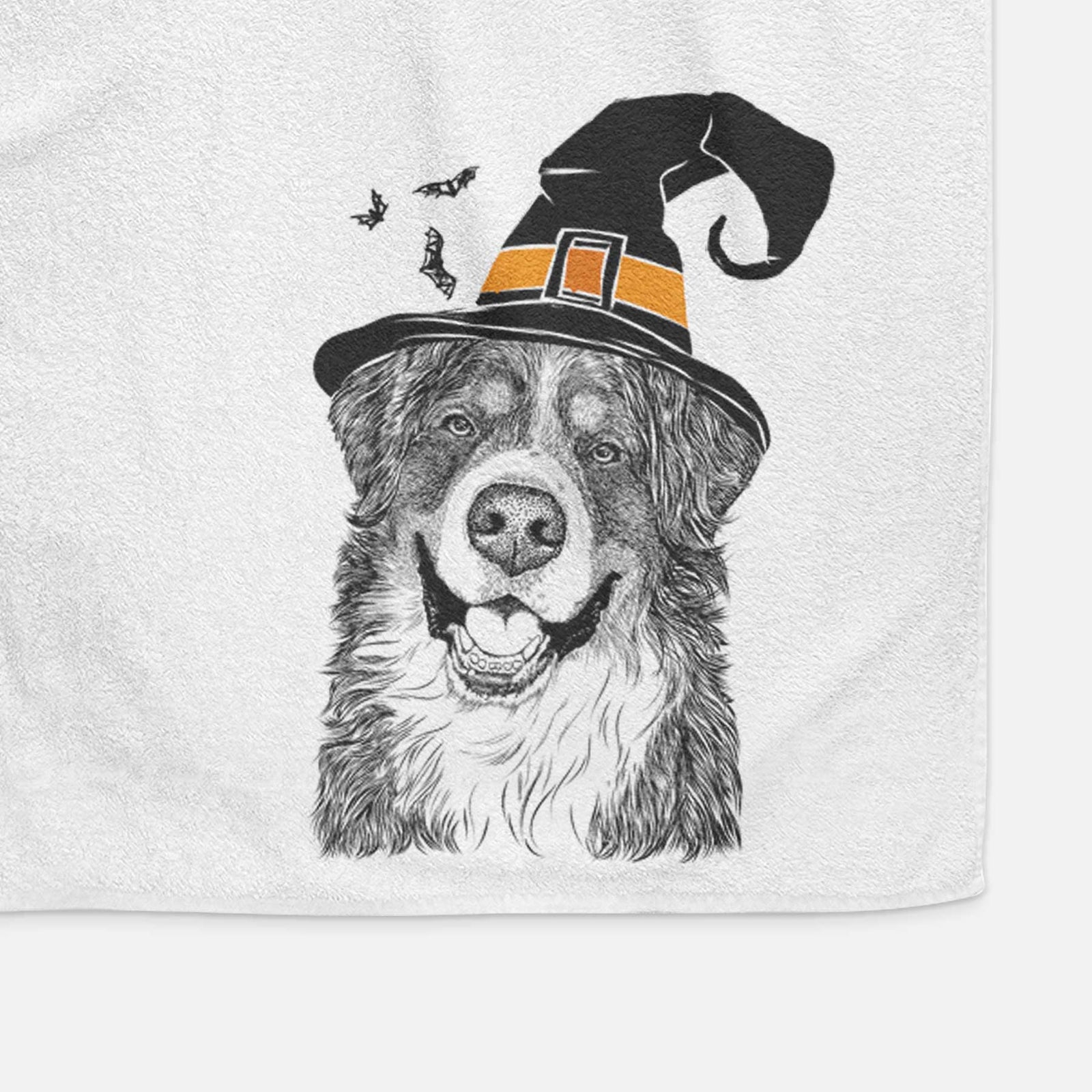 Eiger the Bernese Mountain Dog Decorative Hand Towel