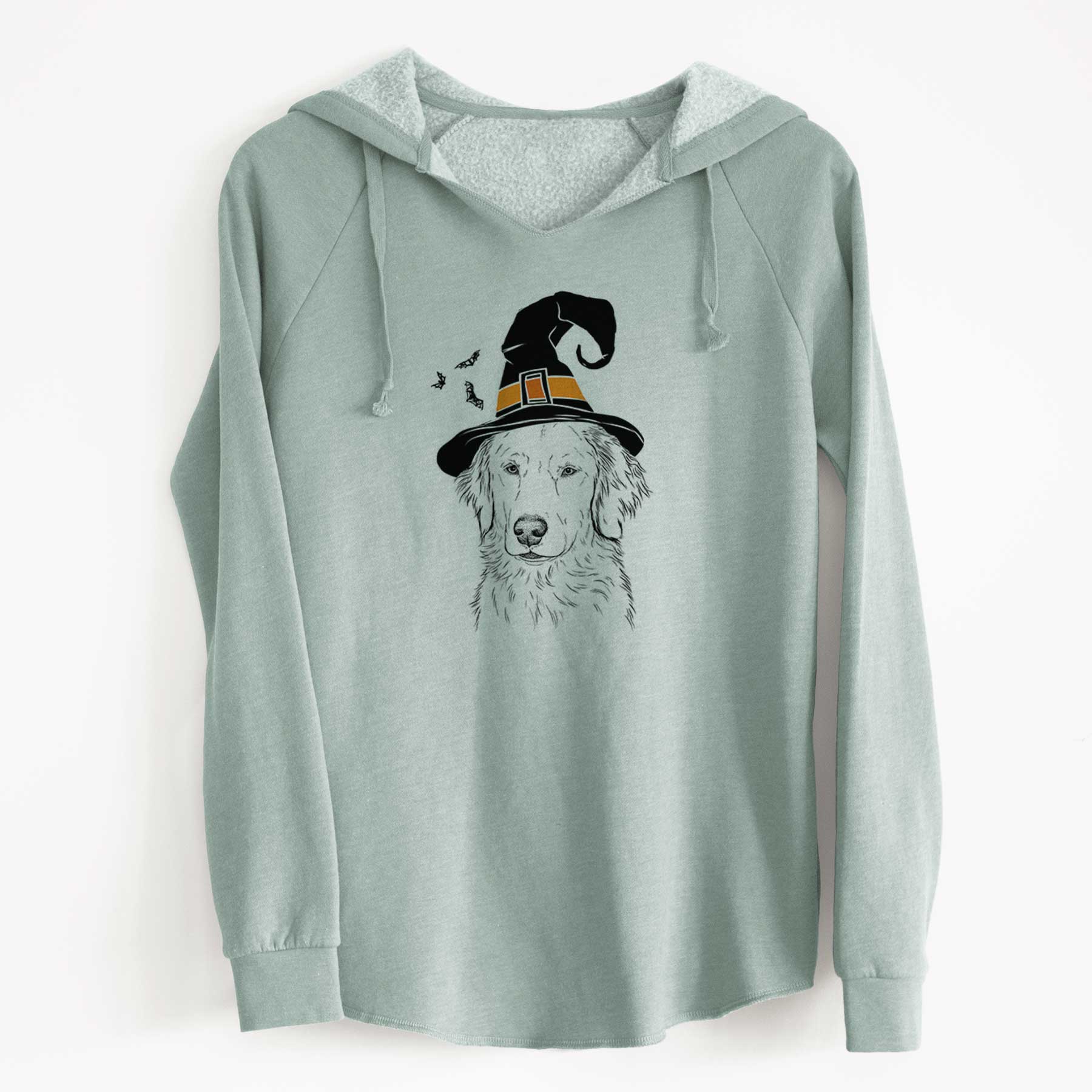 Witch Eli the Golden Retriever - Cali Wave Hooded Sweatshirt