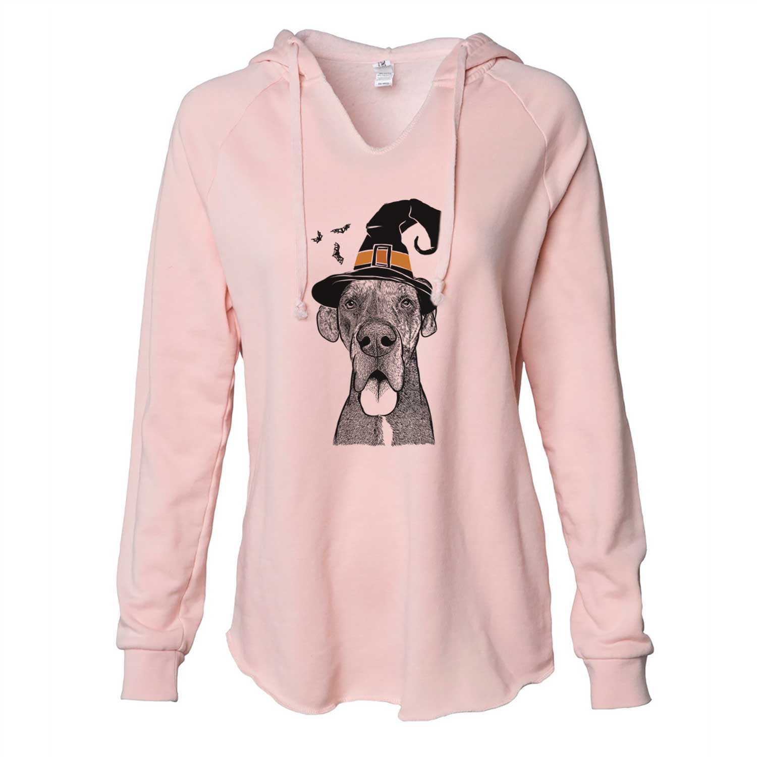 Witch Eli the Great Dane - Cali Wave Hooded Sweatshirt