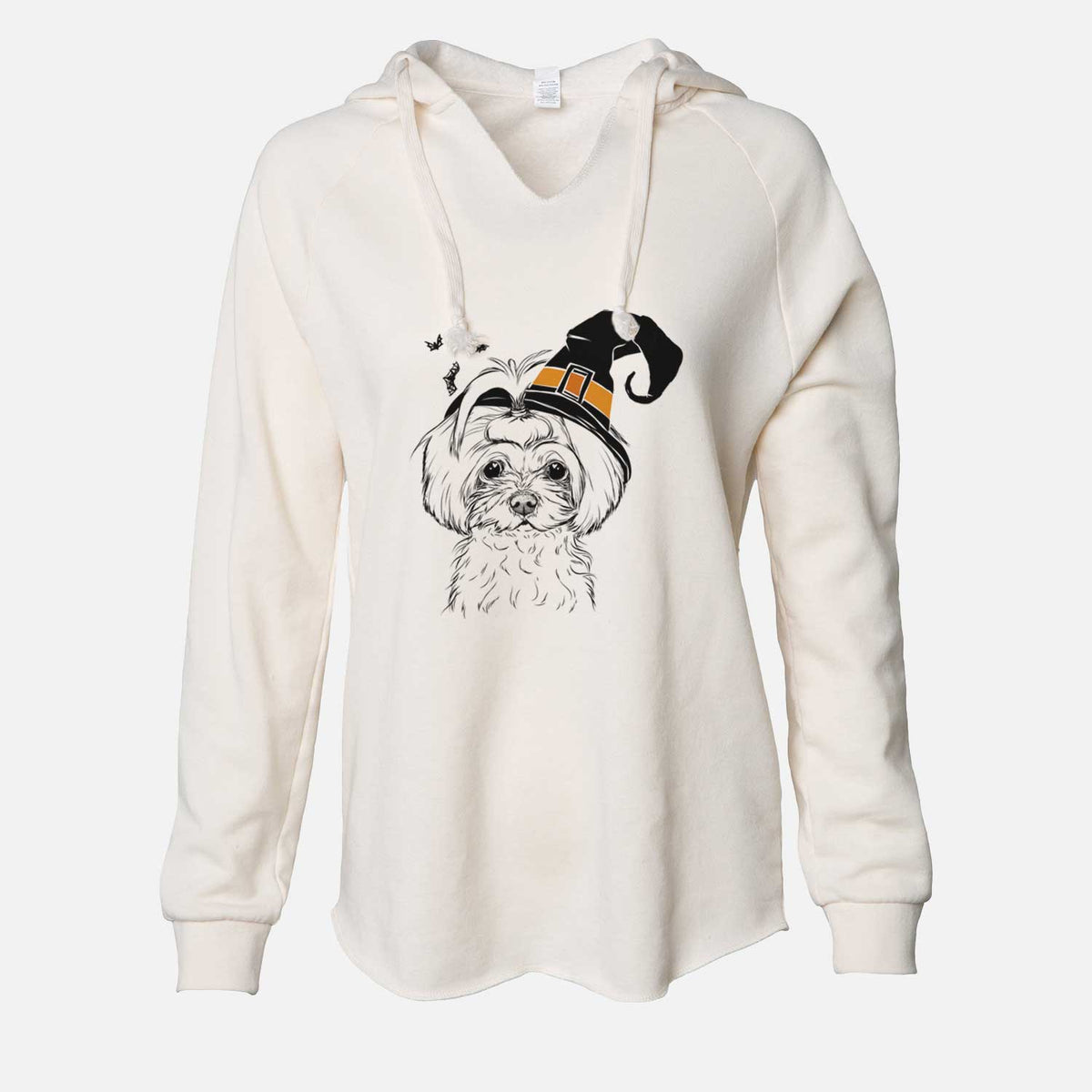 Witch Ellie the Maltese - Cali Wave Hooded Sweatshirt