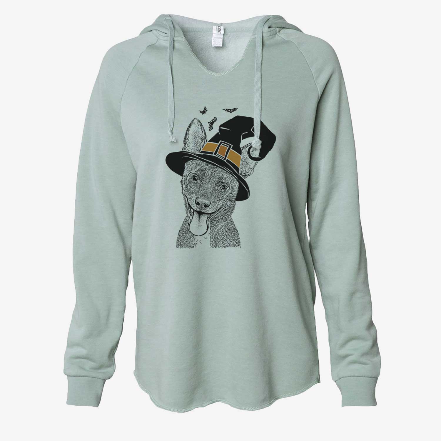 Witch Elvira the Terrier Mix - Cali Wave Hooded Sweatshirt