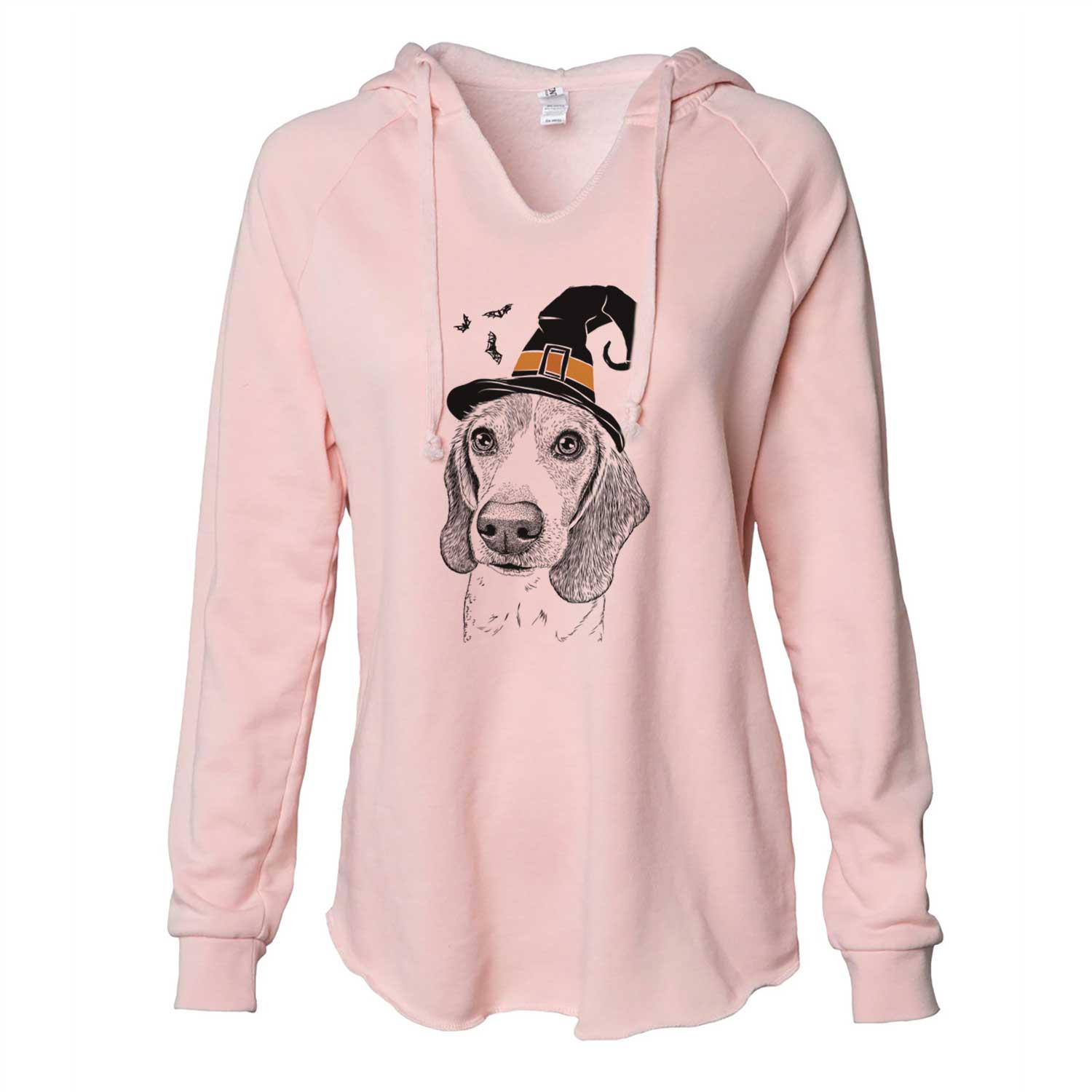 Witch Elvis the Bluetick Beagle - Cali Wave Hooded Sweatshirt