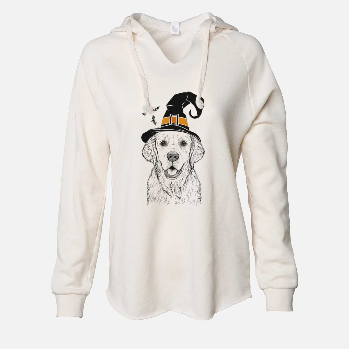 Witch Emma the Golden Retriever - Cali Wave Hooded Sweatshirt