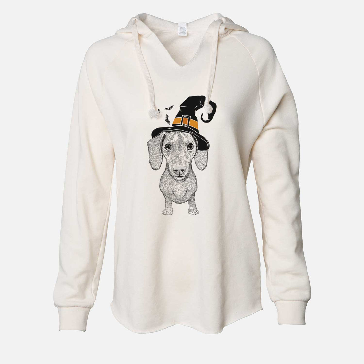 Witch Ernie the Mini Dachshund - Cali Wave Hooded Sweatshirt