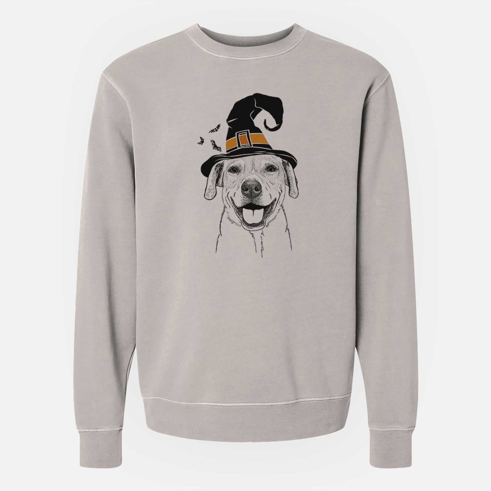 Witch Ernie the Mixed Breed - Unisex Pigment Dyed Crew Sweatshirt