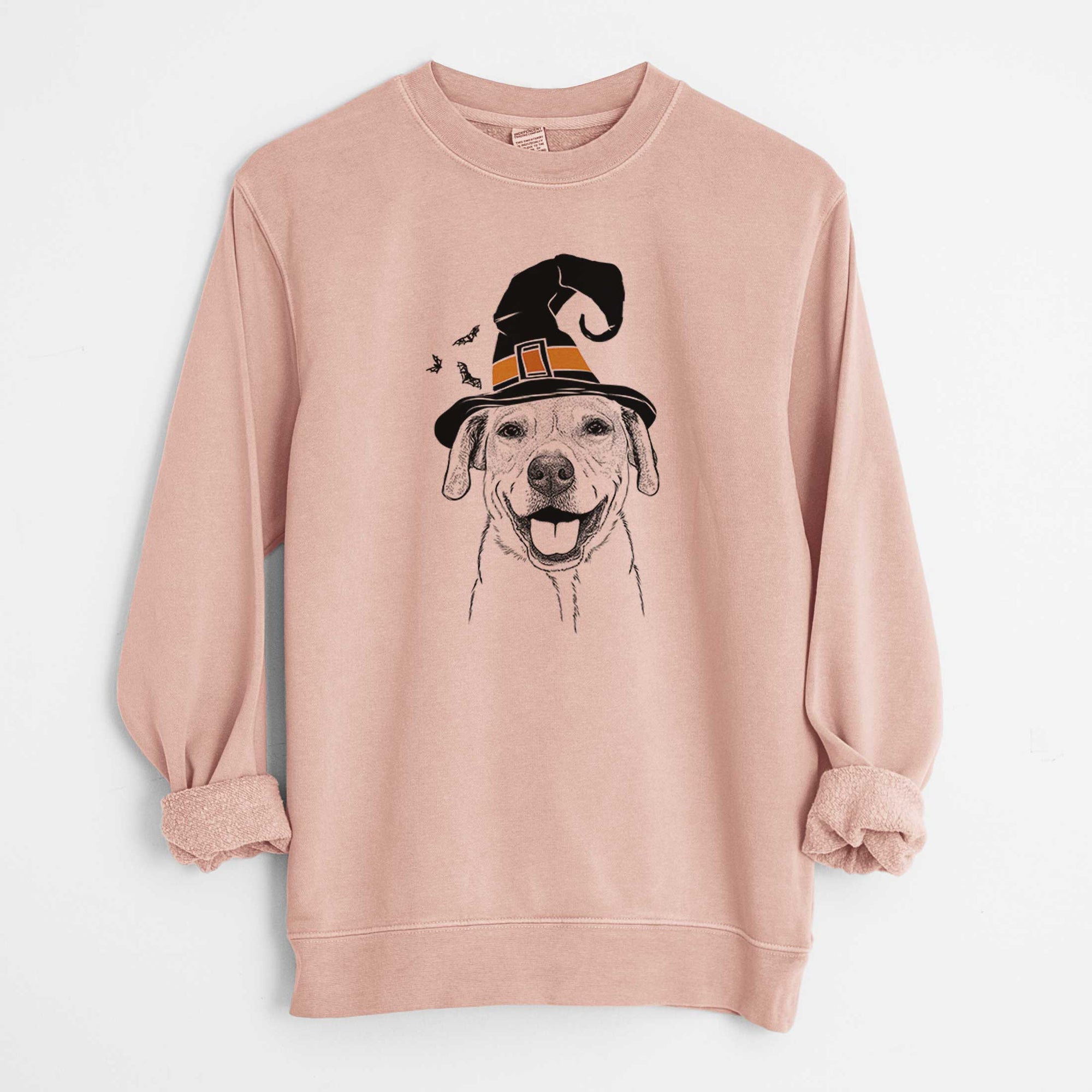 Witch Ernie the Mixed Breed - Unisex Pigment Dyed Crew Sweatshirt