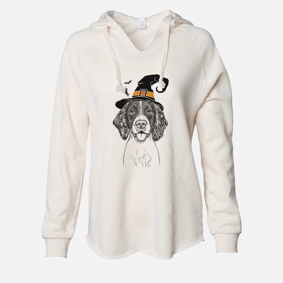 Witch Ever the English Springer Spaniel - Cali Wave Hooded Sweatshirt