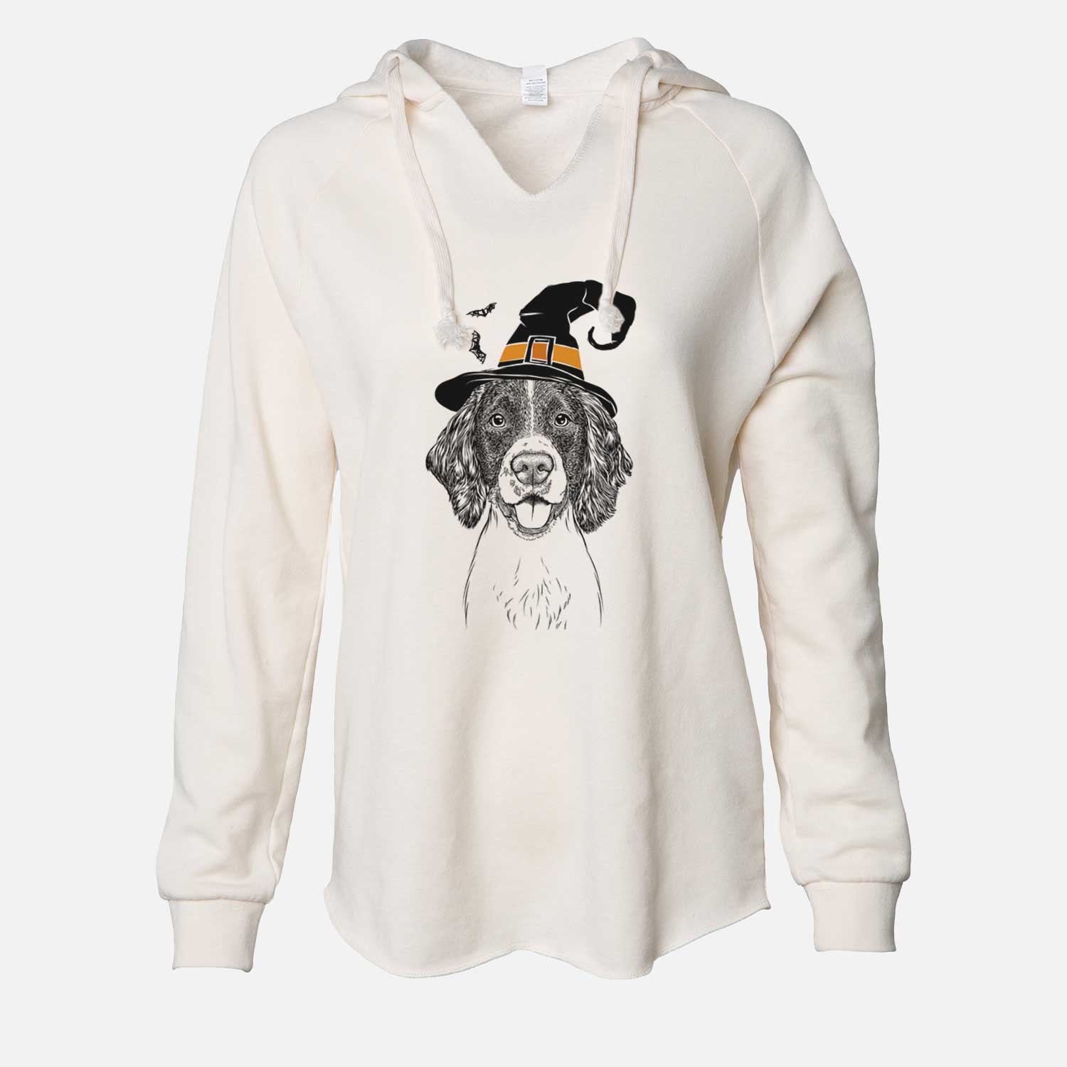 Witch Ever the English Springer Spaniel - Cali Wave Hooded Sweatshirt