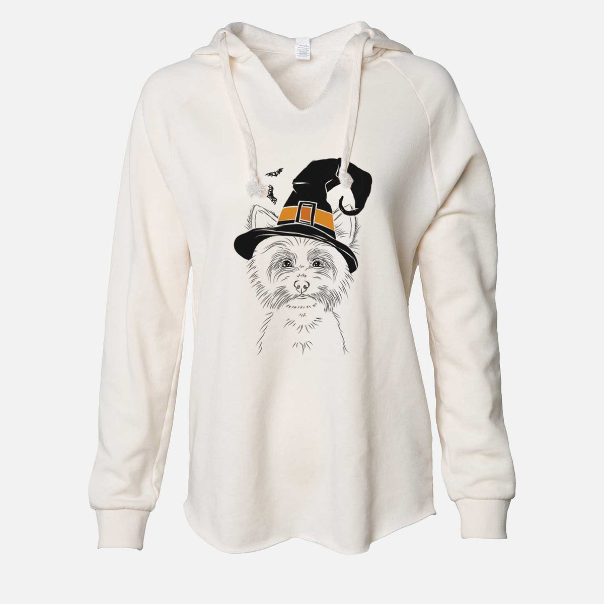 Witch Farva the Yorkshire Terrier - Cali Wave Hooded Sweatshirt