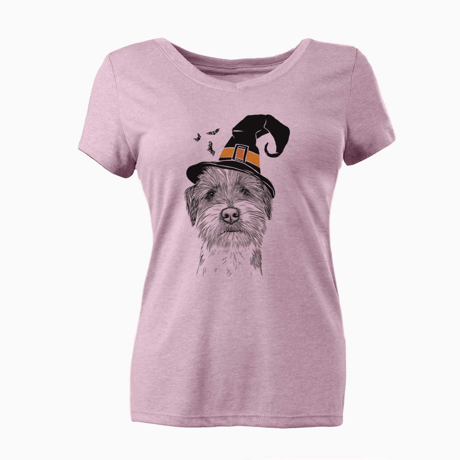 Witch Feis the Parson Russell Terrier - Women's V-neck Shirt