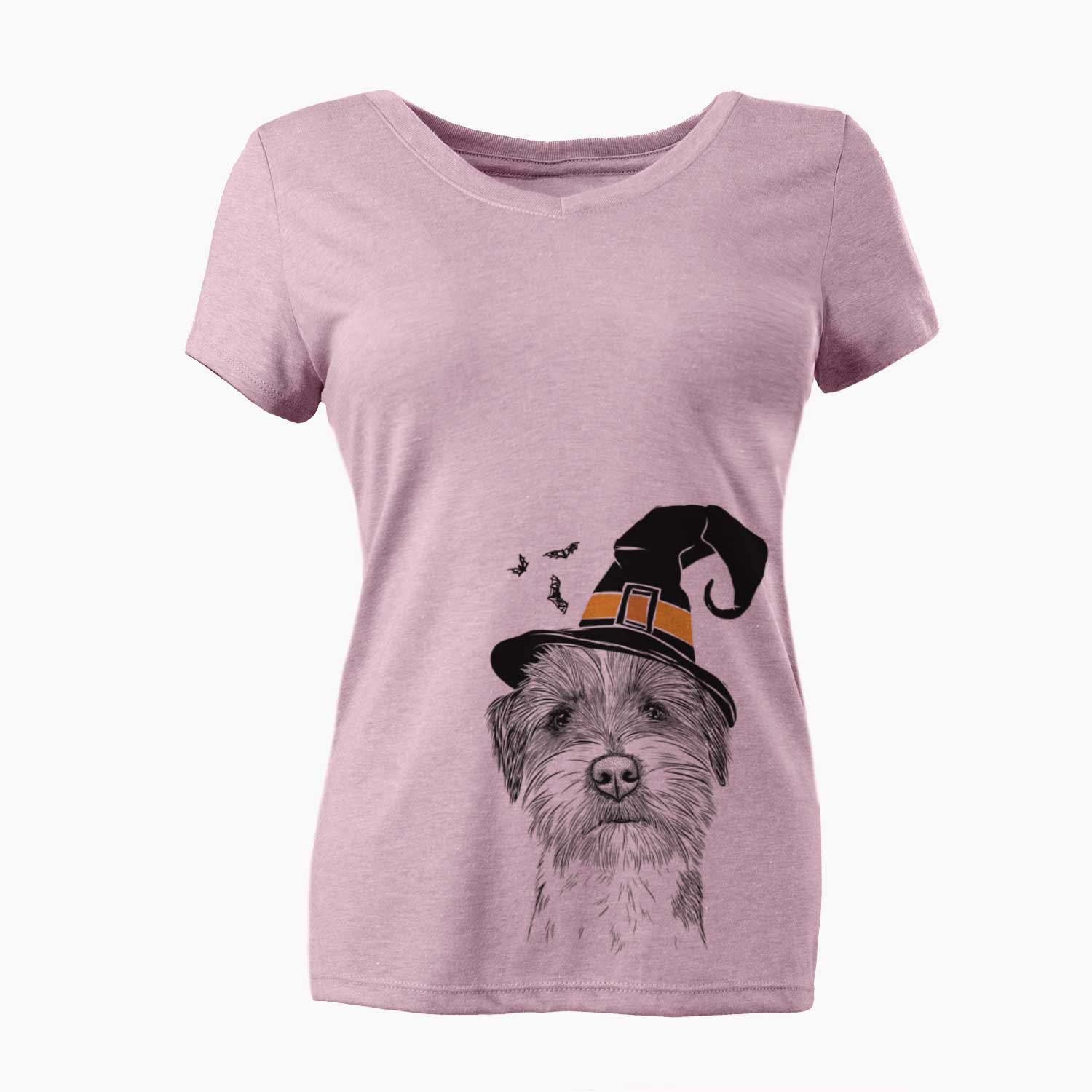 Witch Feis the Parson Russell Terrier - Women's V-neck Shirt